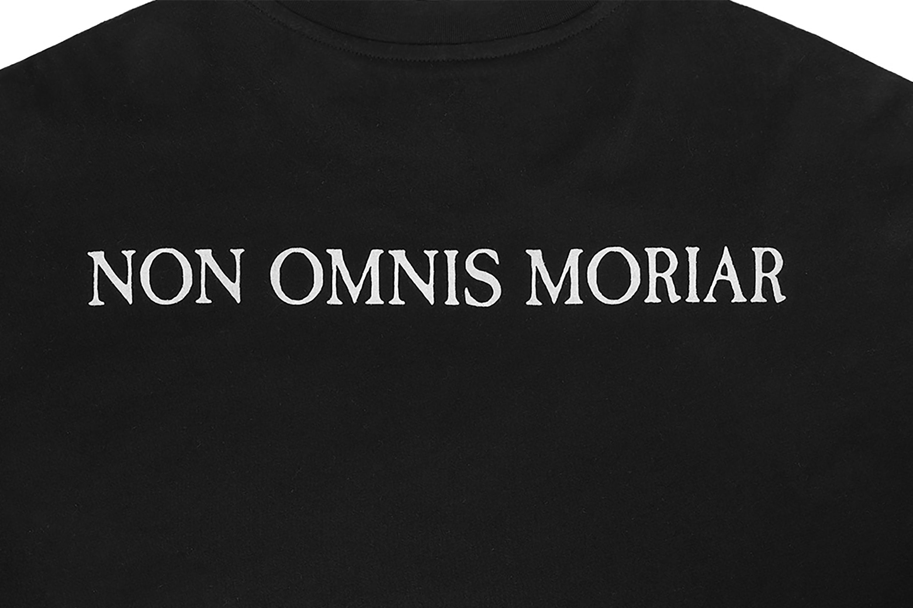 UNDERWATER Thorn Ring LOGO Long-Sleeve Tee Black