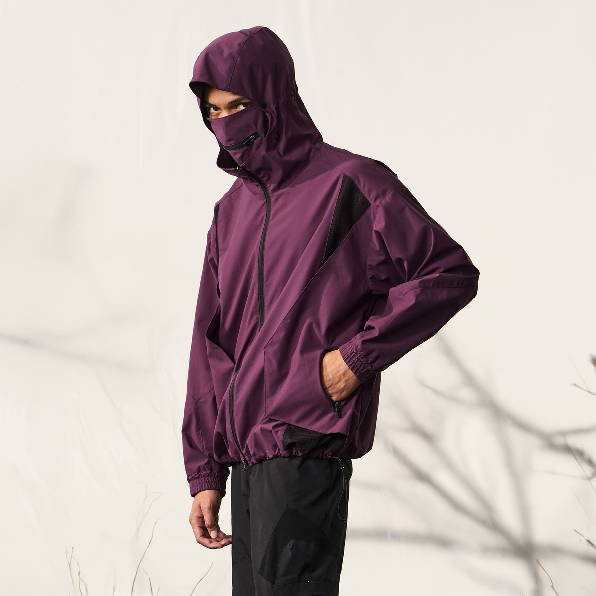 HALCYON Outdoor Waterproof Hooded Jacket, premium urban and streetwear designers apparel on PROJECTISR.com, HALCYON