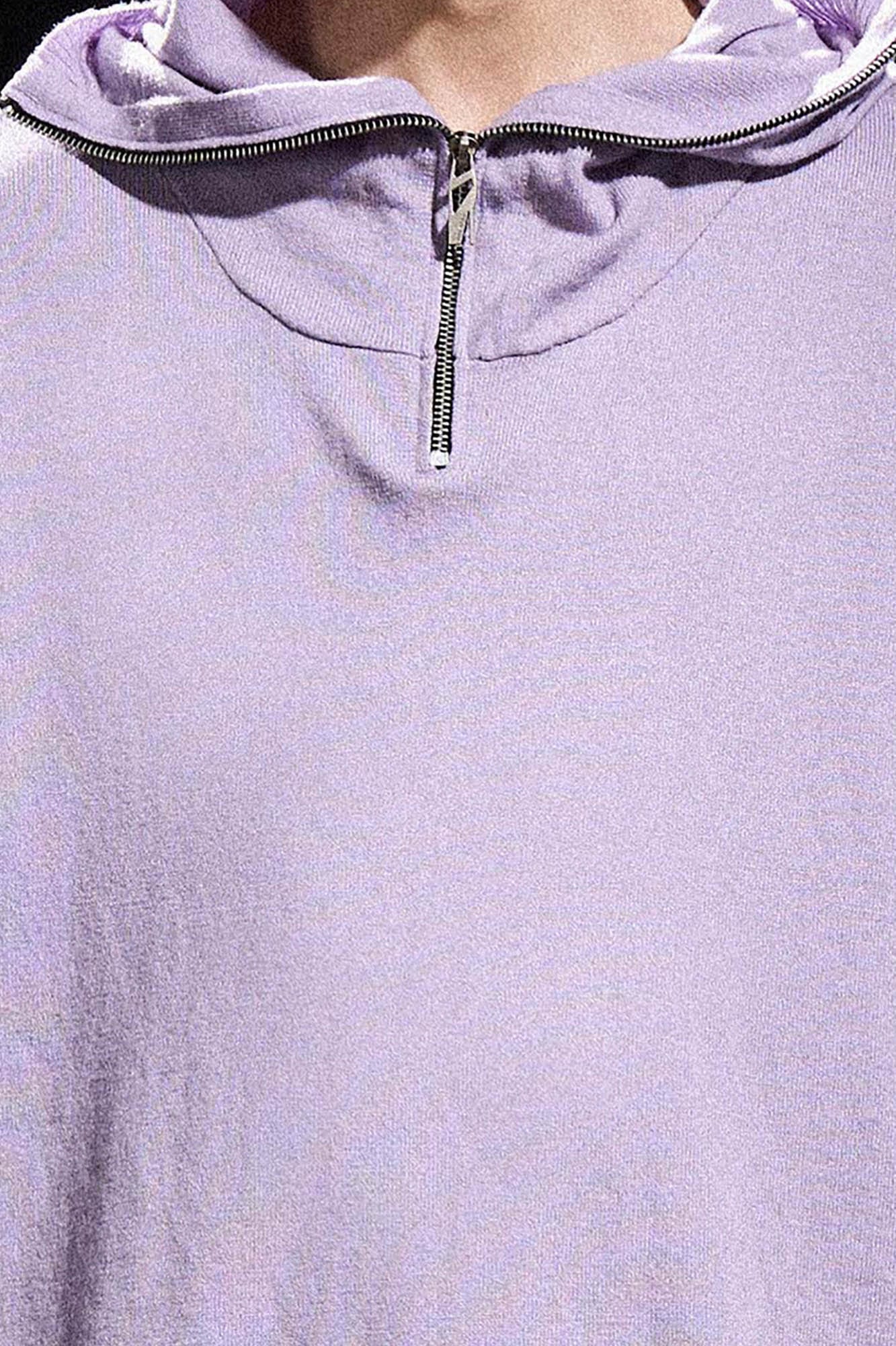 RELABEL Butterfly Zip-Up Mask Wool-Blended Hoodie, premium urban and streetwear designers apparel on PROJECTISR.com, RELABEL