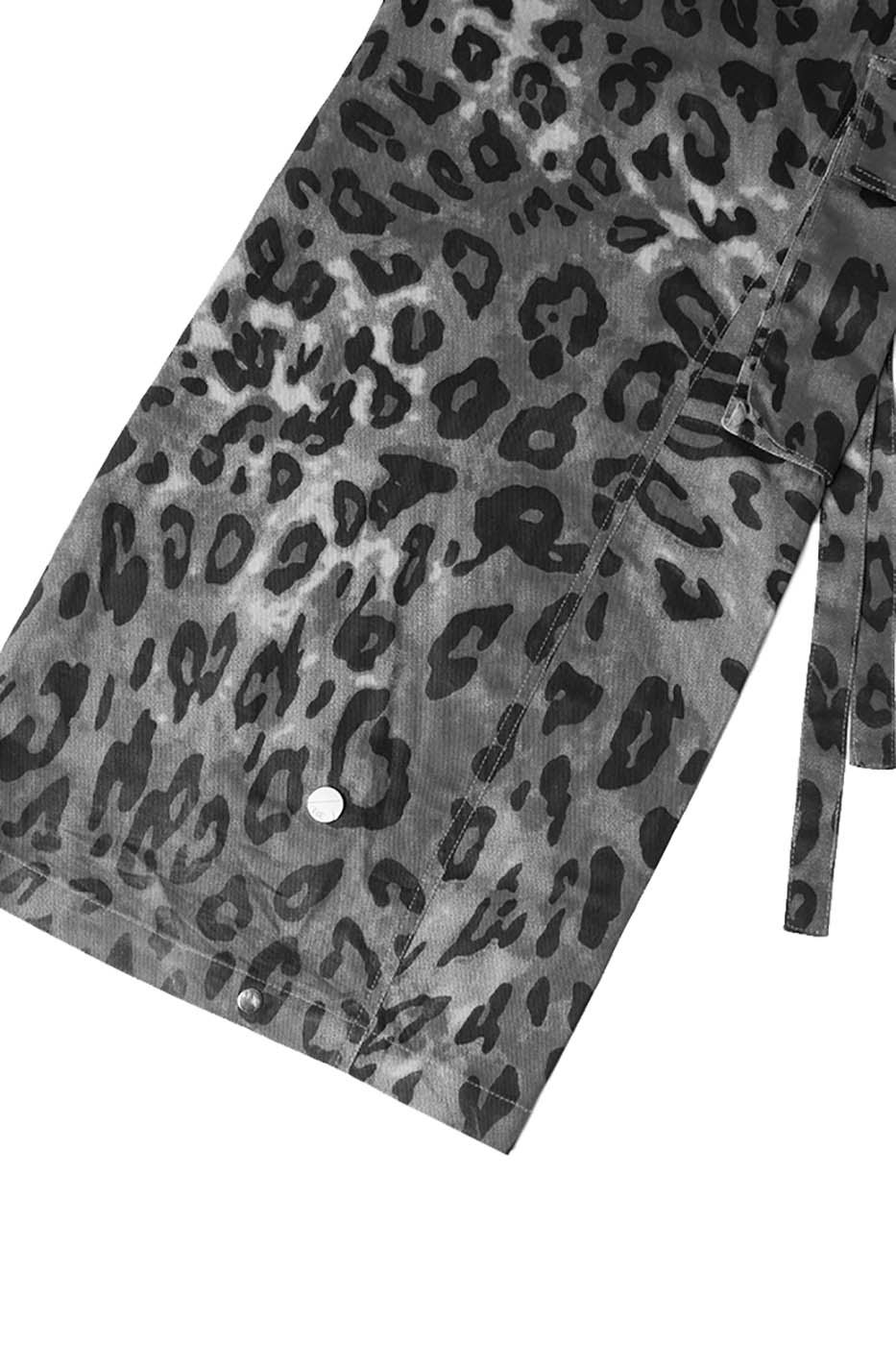 RELABEL Leopard Multi-Pocket Ribbon Cargo Pants, premium urban and streetwear designers apparel on PROJECTISR.com, RELABEL