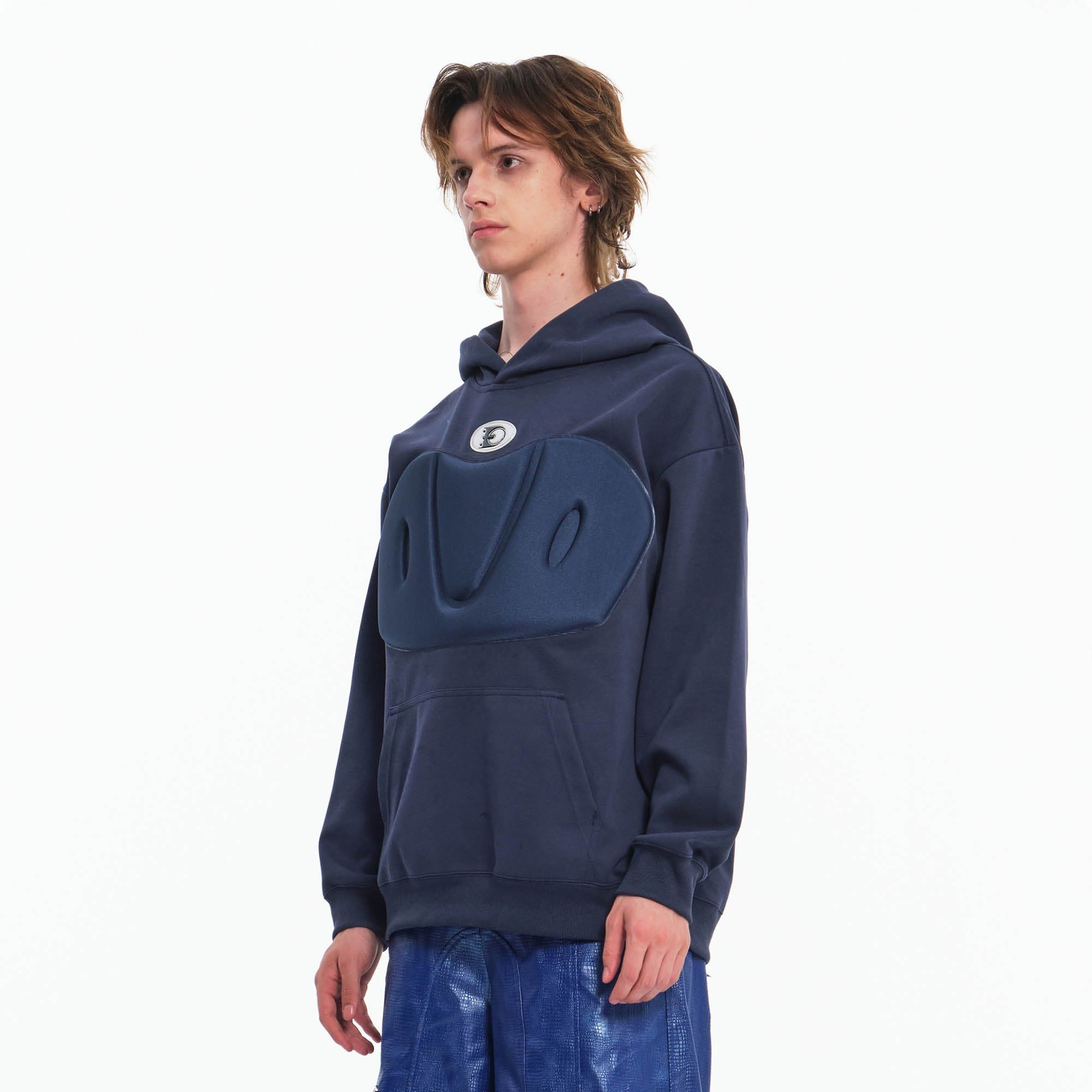 EMBRYO Impact Guard Padded Hoodie, premium urban and streetwear designers apparel on PROJECTISR.com, EMBRYO