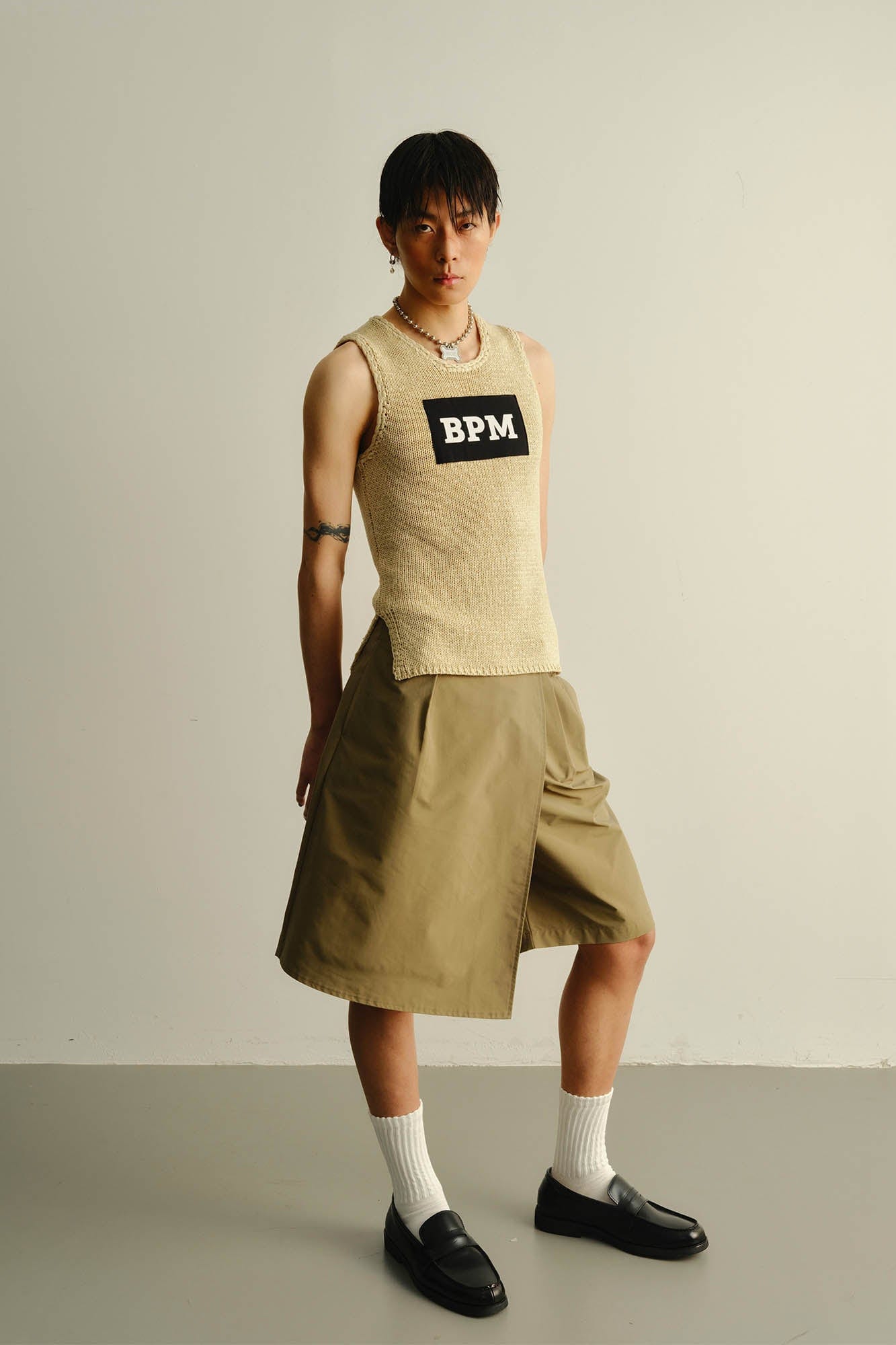 KADAKADA BPM Patchwork Knitted Vest, premium urban and streetwear designers apparel on PROJECTISR.com, KADAKADA