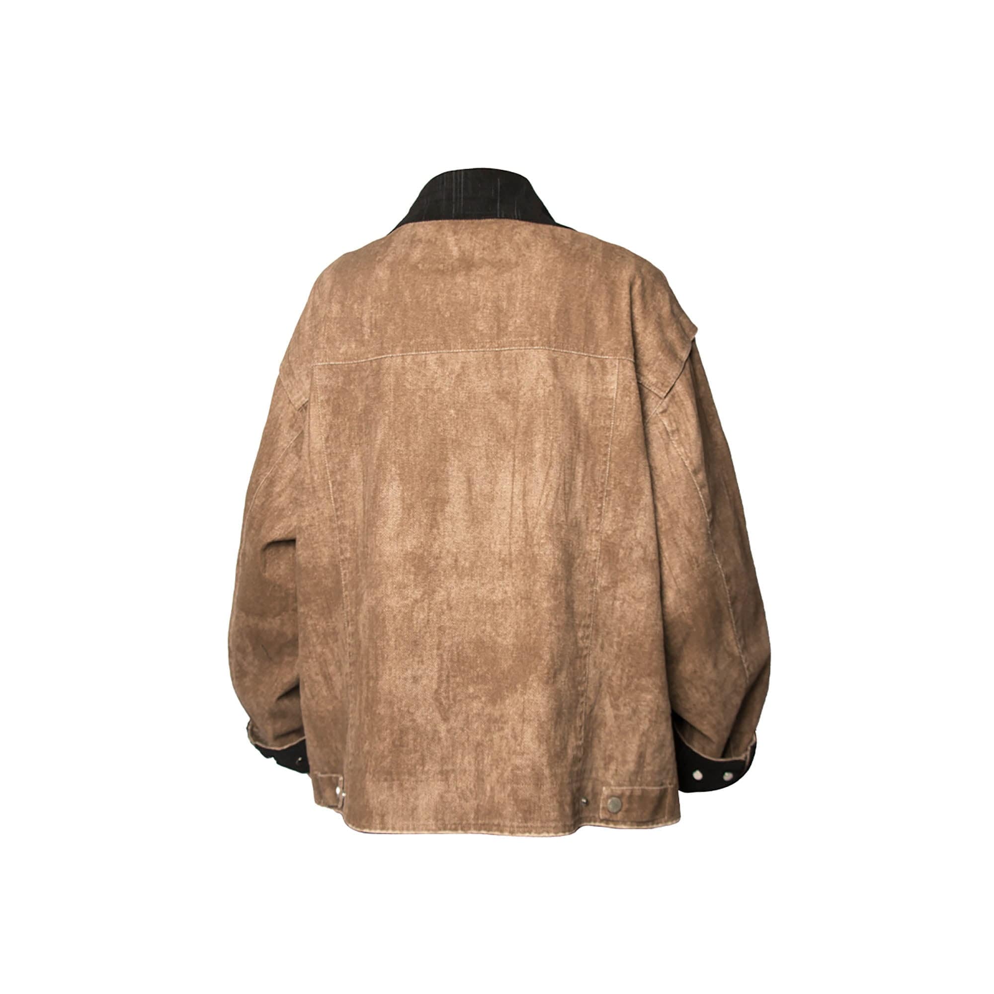 RELABEL Distressed Washed Multi-Pocket Detroit Jacket, premium urban and streetwear designers apparel on PROJECTISR.com, RELABEL