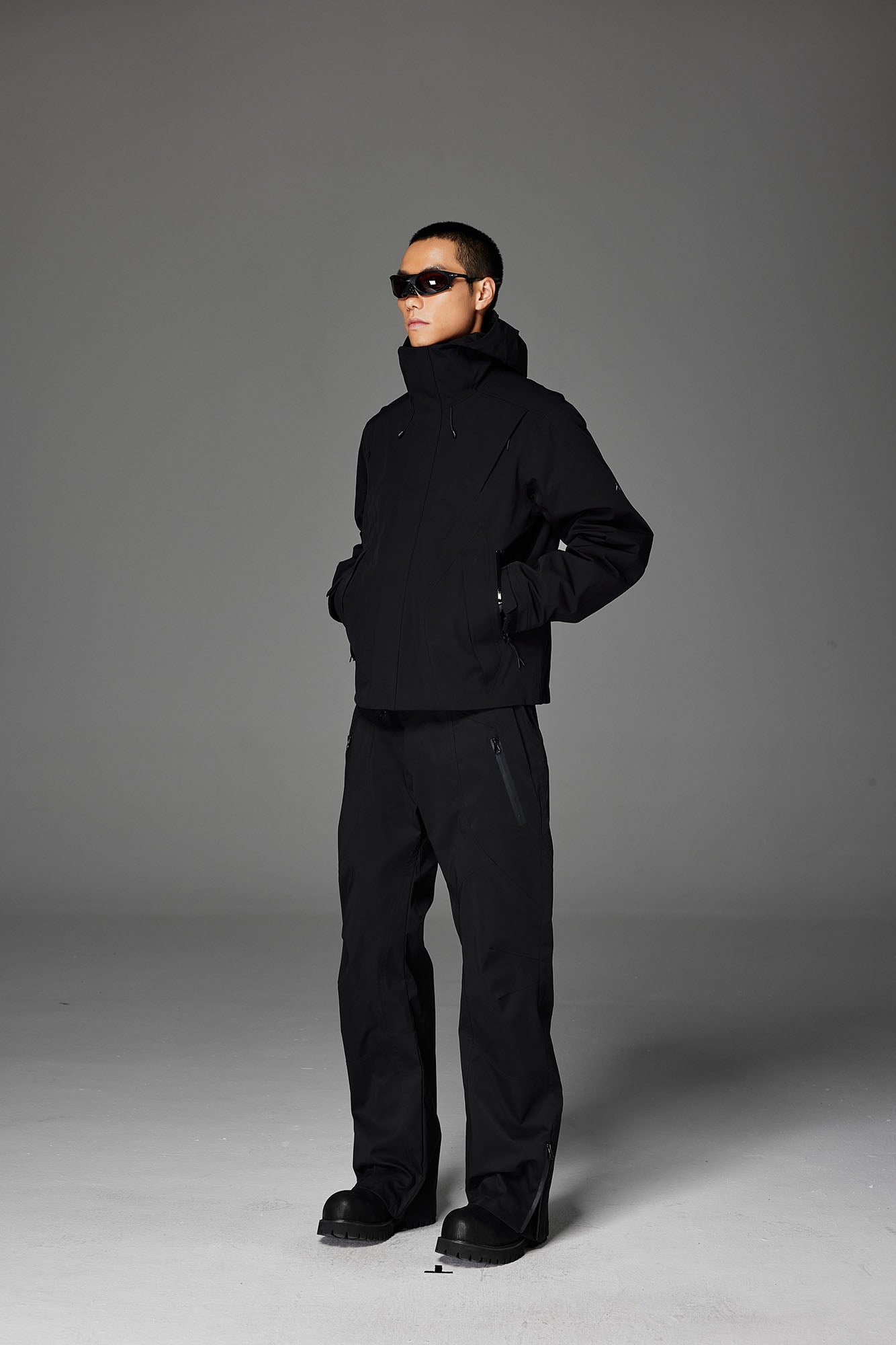 CATSSTAC Essential Panel Zip-Hem Waterproof Pants, premium urban and streetwear designers apparel on PROJECTISR.com, CATSSTAC