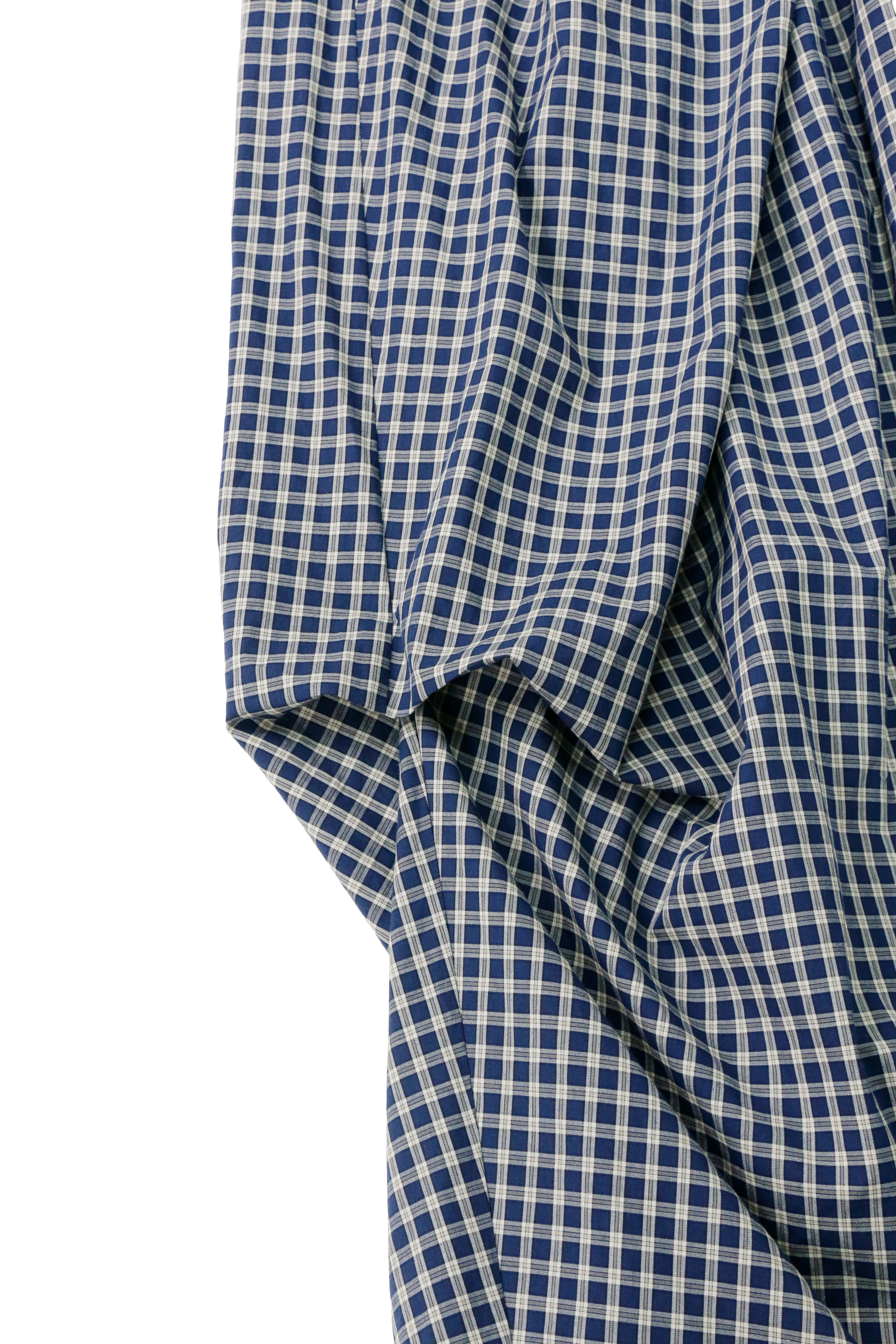 RELABEL Gingham Draped Drawstring Oversized Cargo, premium urban and streetwear designers apparel on PROJECTISR.com, RELABEL