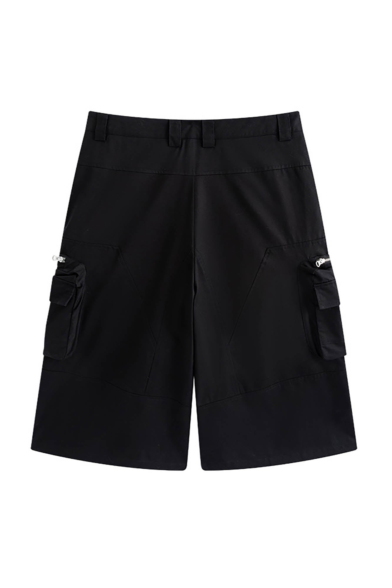 ENSHADOWER Utility Zippered-Pocket Cargo Shorts, premium urban and streetwear designers apparel on PROJECTISR.com, ENSHADOWER