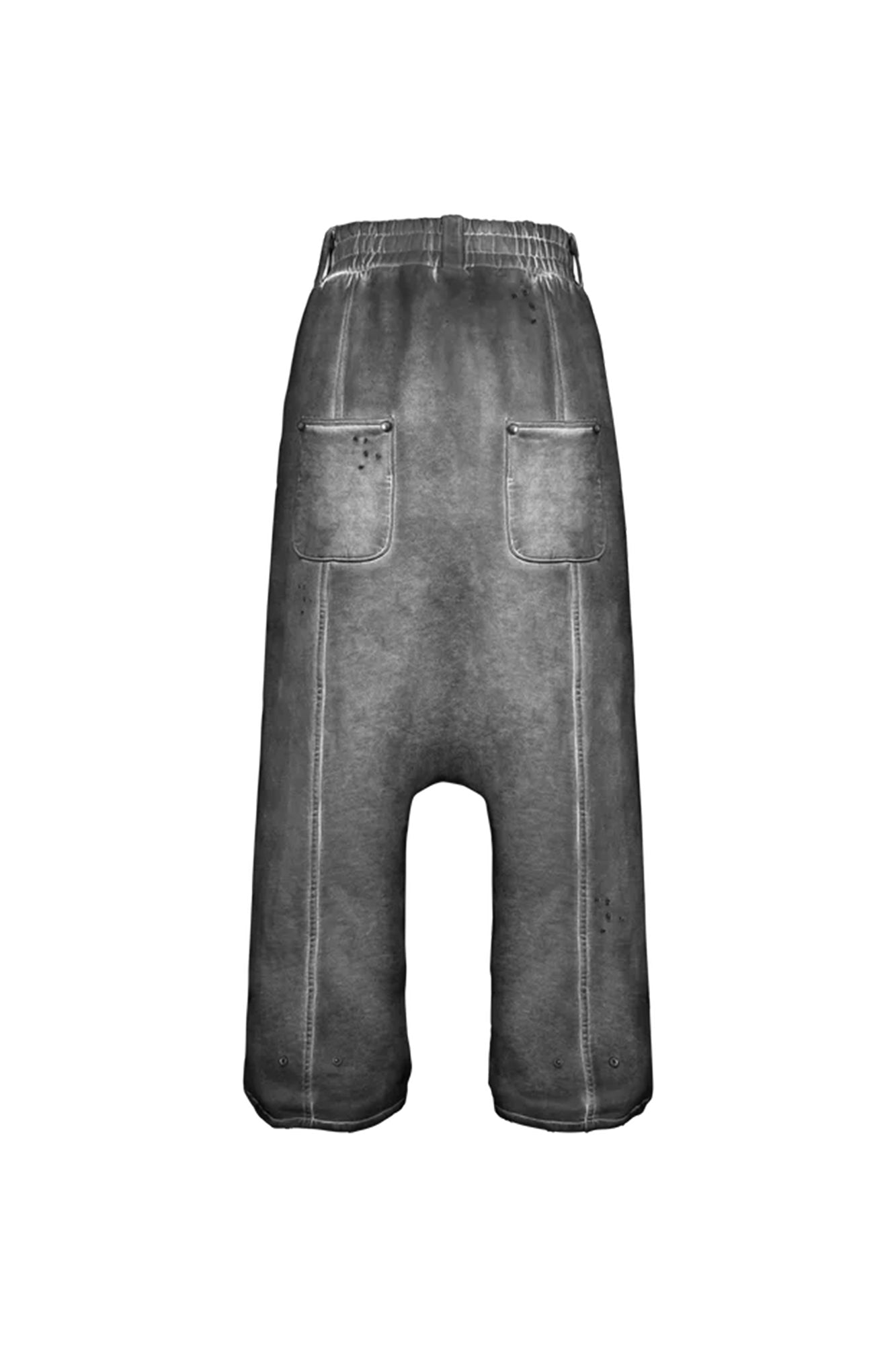 TECNINEGROUP Middle-Panel Washed Drop-Crotch Sweatpants, premium urban and streetwear designers apparel on PROJECTISR.com, TECNINEGROUP