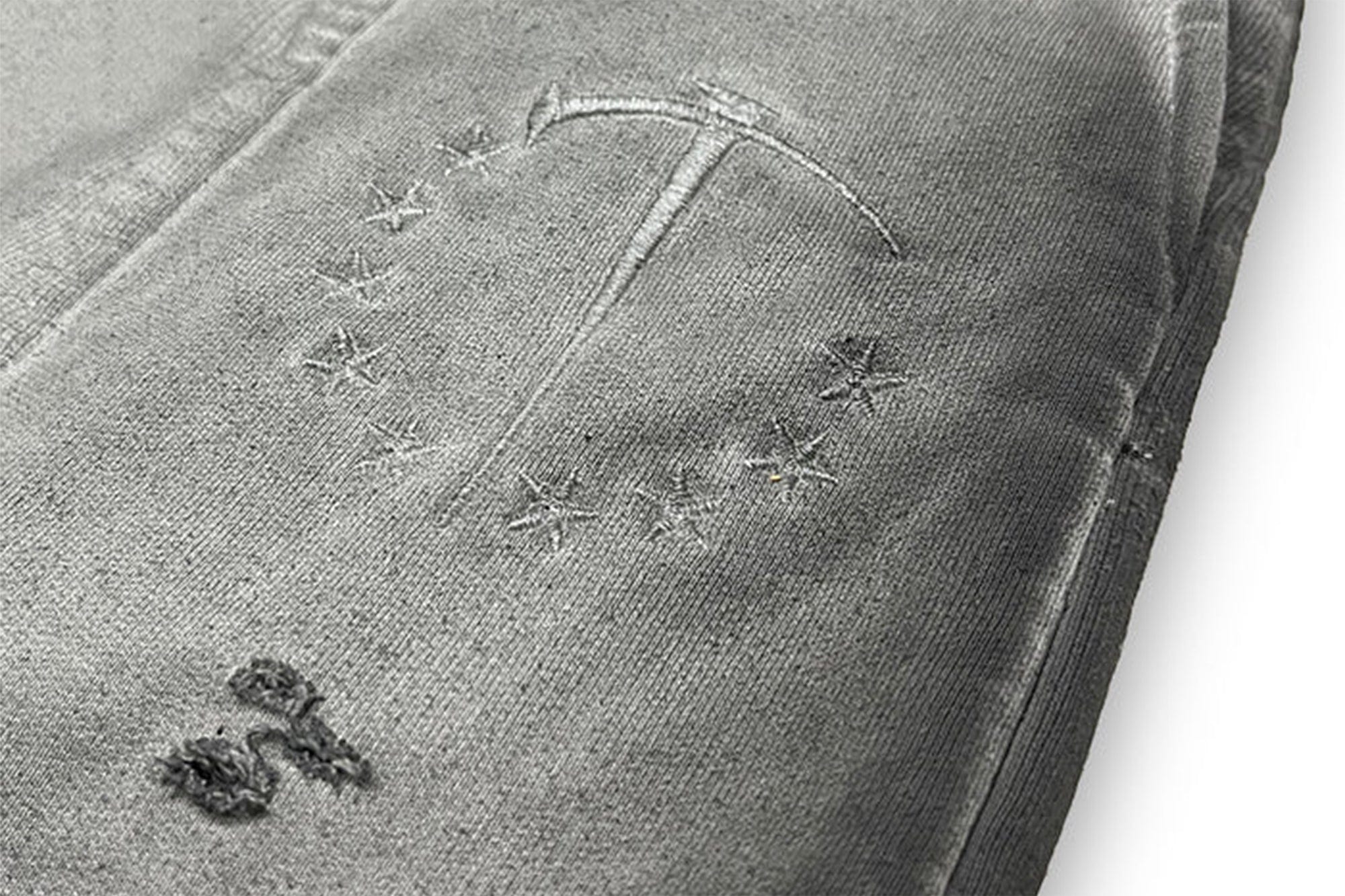 TECNINEGROUP Middle-Panel Washed Drop-Crotch Sweatpants, premium urban and streetwear designers apparel on PROJECTISR.com, TECNINEGROUP