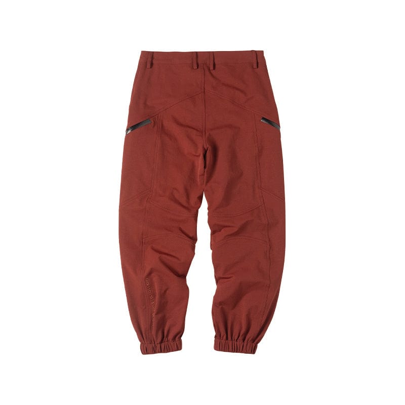 ENSHADOWER Crinkled & Pleated Zipper Jogger, premium urban and streetwear designers apparel on PROJECTISR.com, ENSHADOWER
