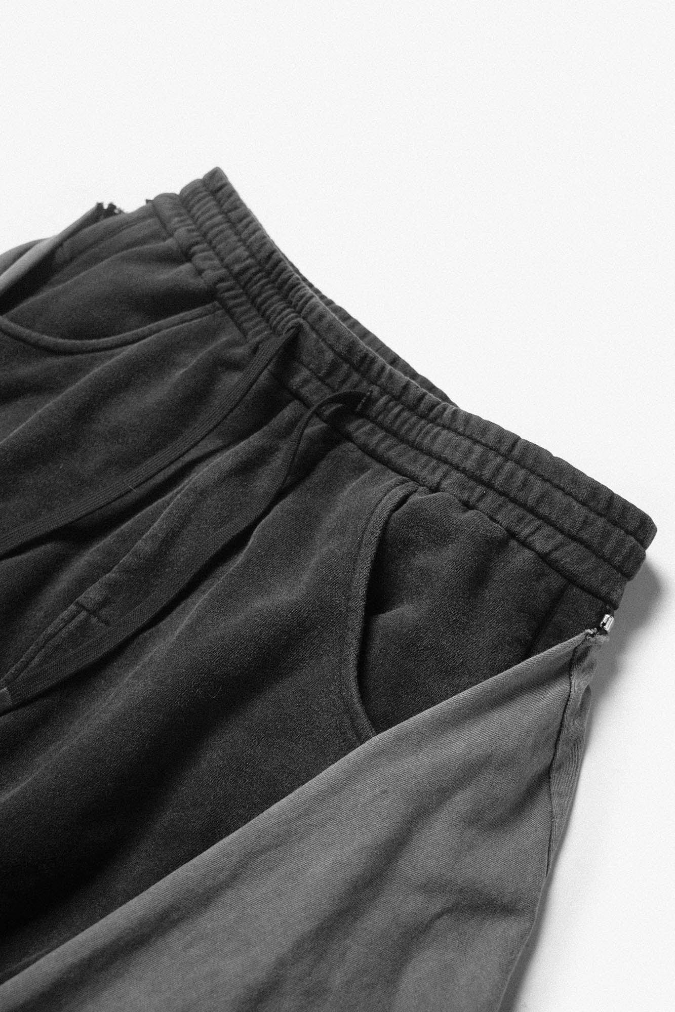 RELABEL Drop-Crotch Pleated Wide-Leg Pants, premium urban and streetwear designers apparel on PROJECTISR.com, RELABEL