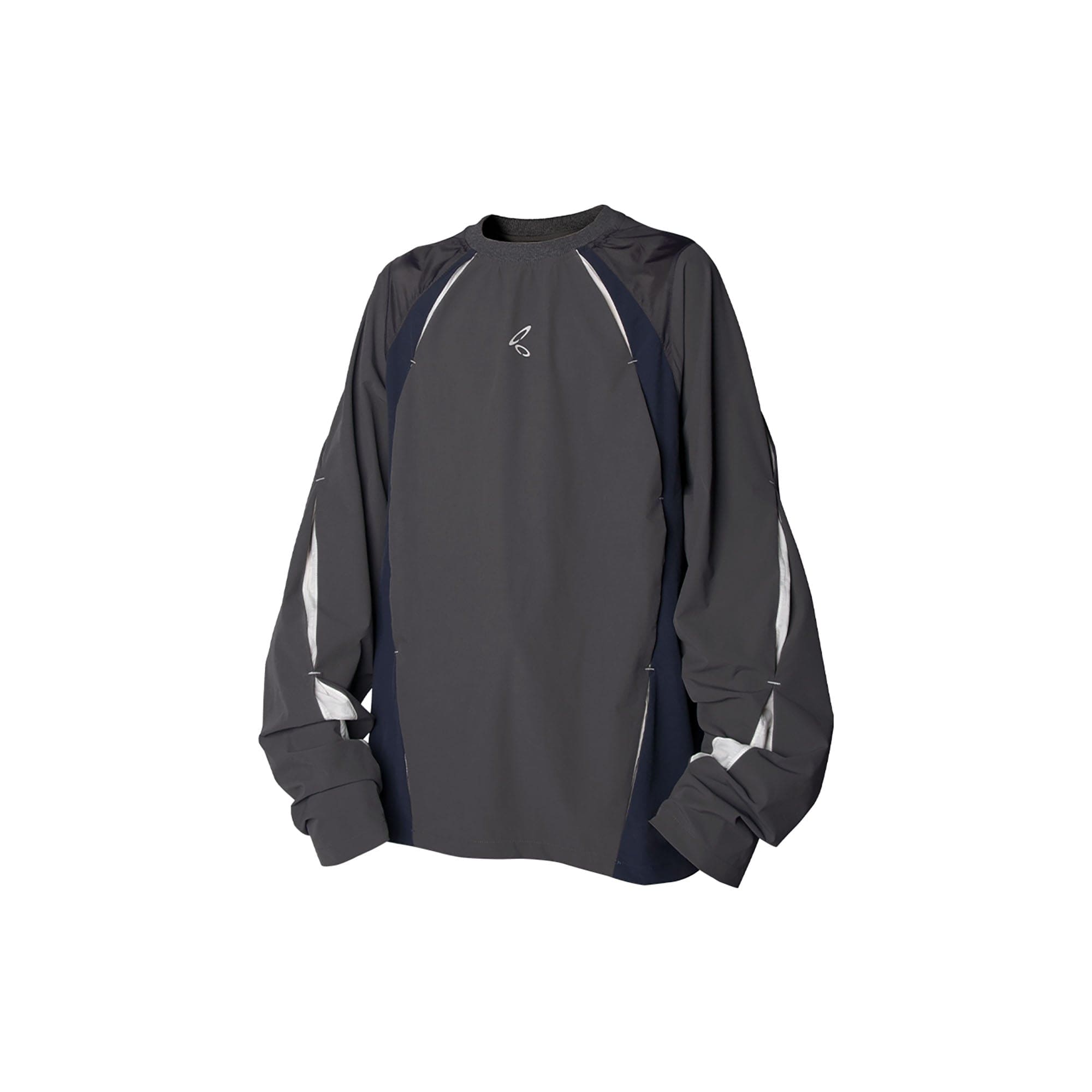 RELABEL Contrast Paneled Quick-Dry Long-Sleeve Tee, premium urban and streetwear designers apparel on PROJECTISR.com, RELABEL