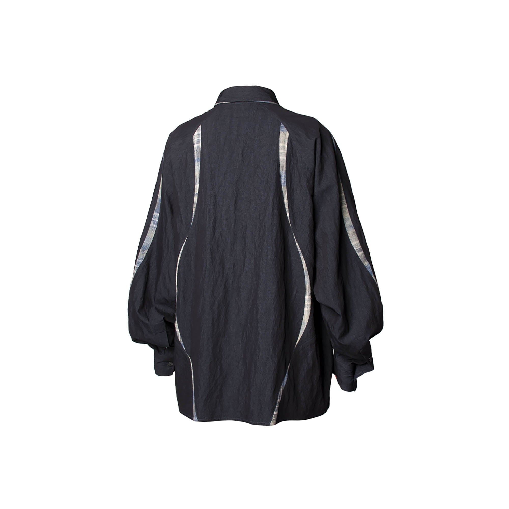 RELABEL Curved Panel Shirt, premium urban and streetwear designers apparel on PROJECTISR.com, RELABEL