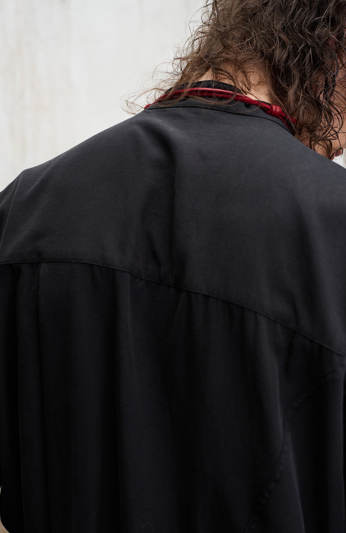 ILNya Nieternite Nifutur Asymmetrical Lapel Shirt-Style Coat