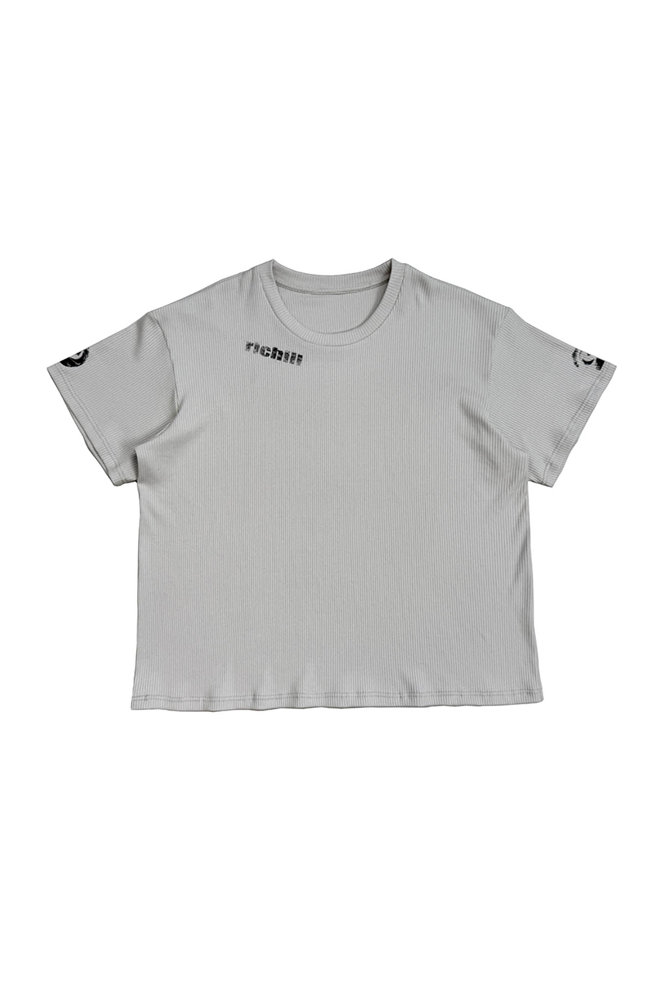 RICHILL My Smile ls A Rifle Ribbed T-Shirt, premium urban and streetwear designers apparel on PROJECTISR.com, RICHILL