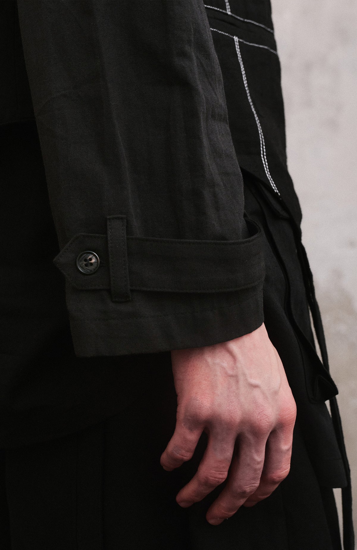 ILNya Nieternite Nifutur Detachable Vest Layered Long-Sleeve Shirt