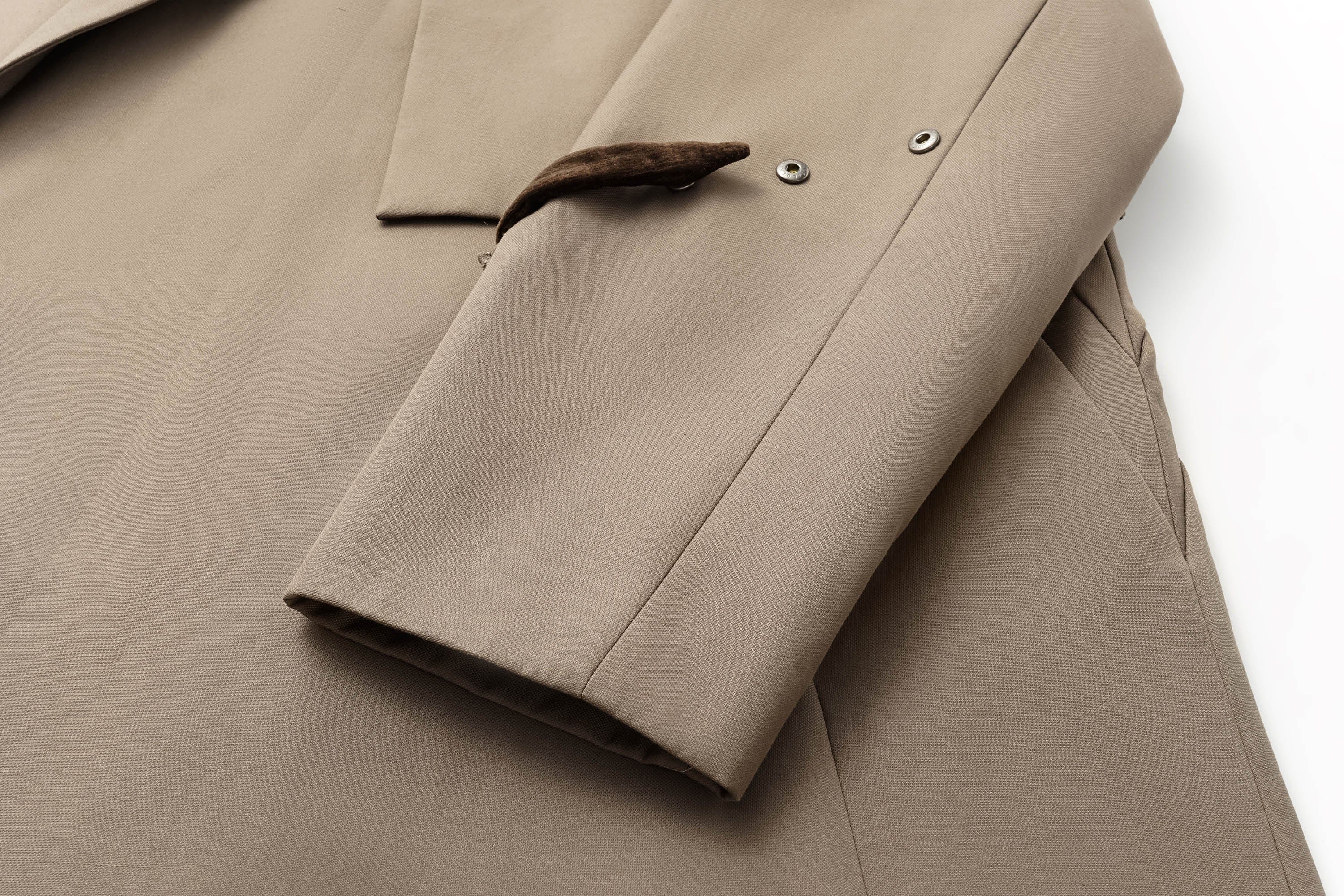 ALVNG AR ANTS Double-Breasted Notch Lapel Oversized Coat, premium urban and streetwear designers apparel on PROJECTISR.com, ALVNG AR ANTS