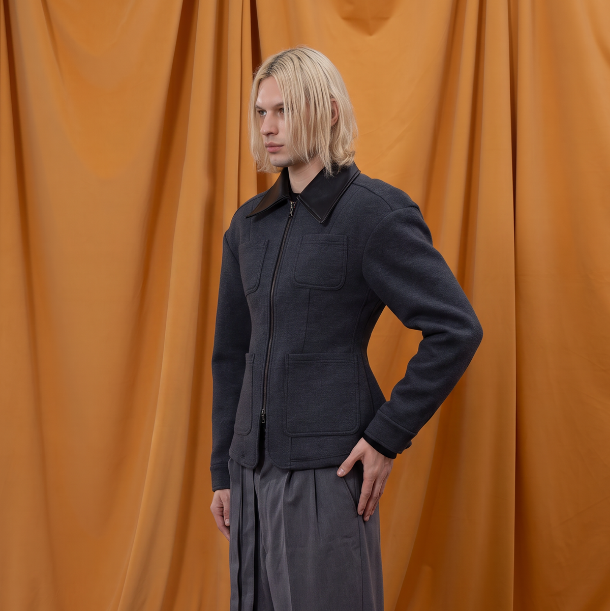 CLP Retro Multi-Pocket Collar Cinched Jacket