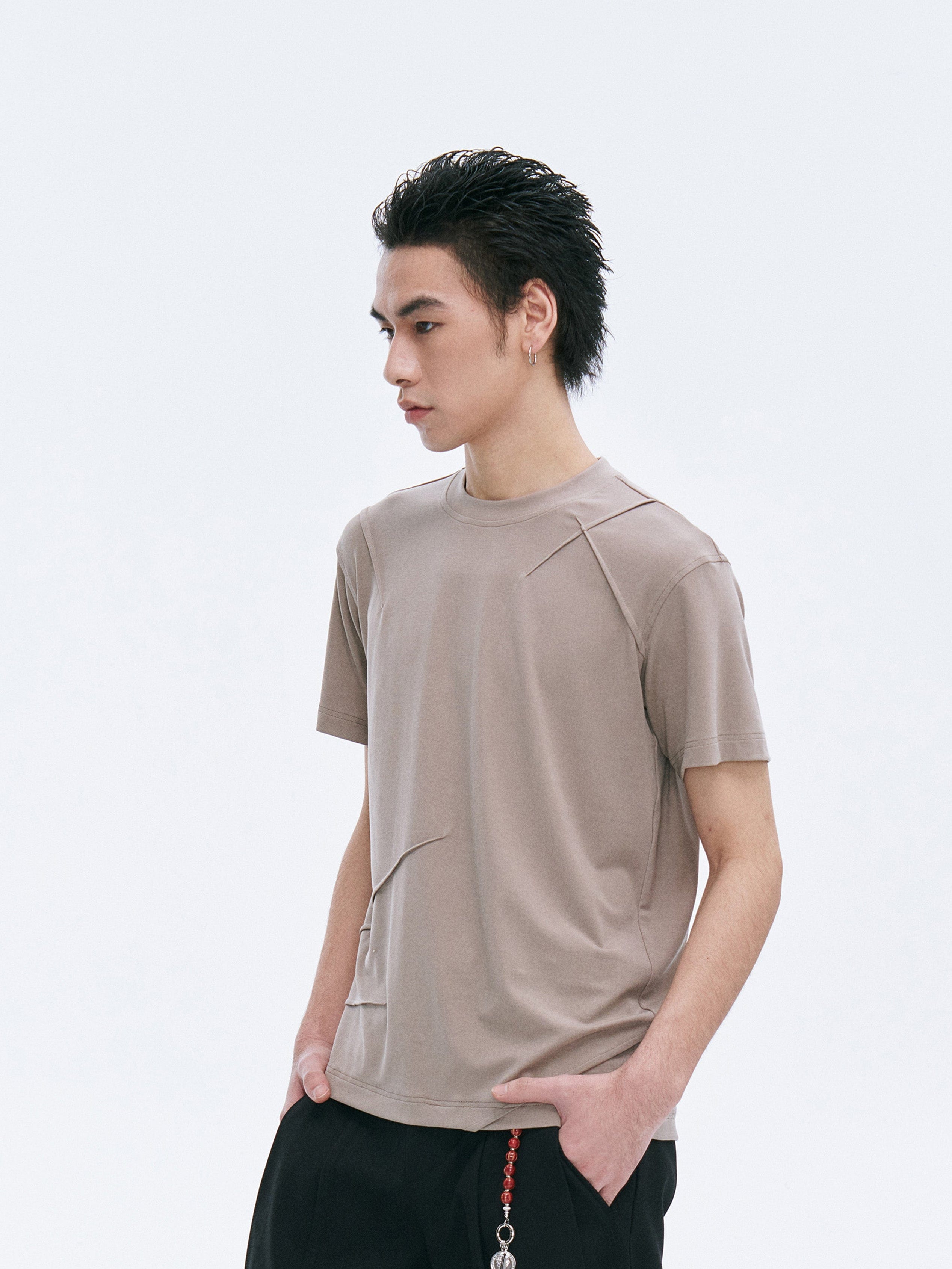 CATSSTAC Essential Scar-Stitch T-Shirts, premium urban and streetwear designers apparel on PROJECTISR.com, CATSSTAC