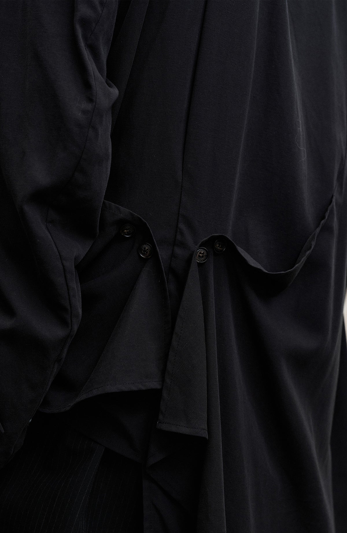 ILNya Nieternite Nifutur Asymmetrical Lapel Shirt-Style Coat