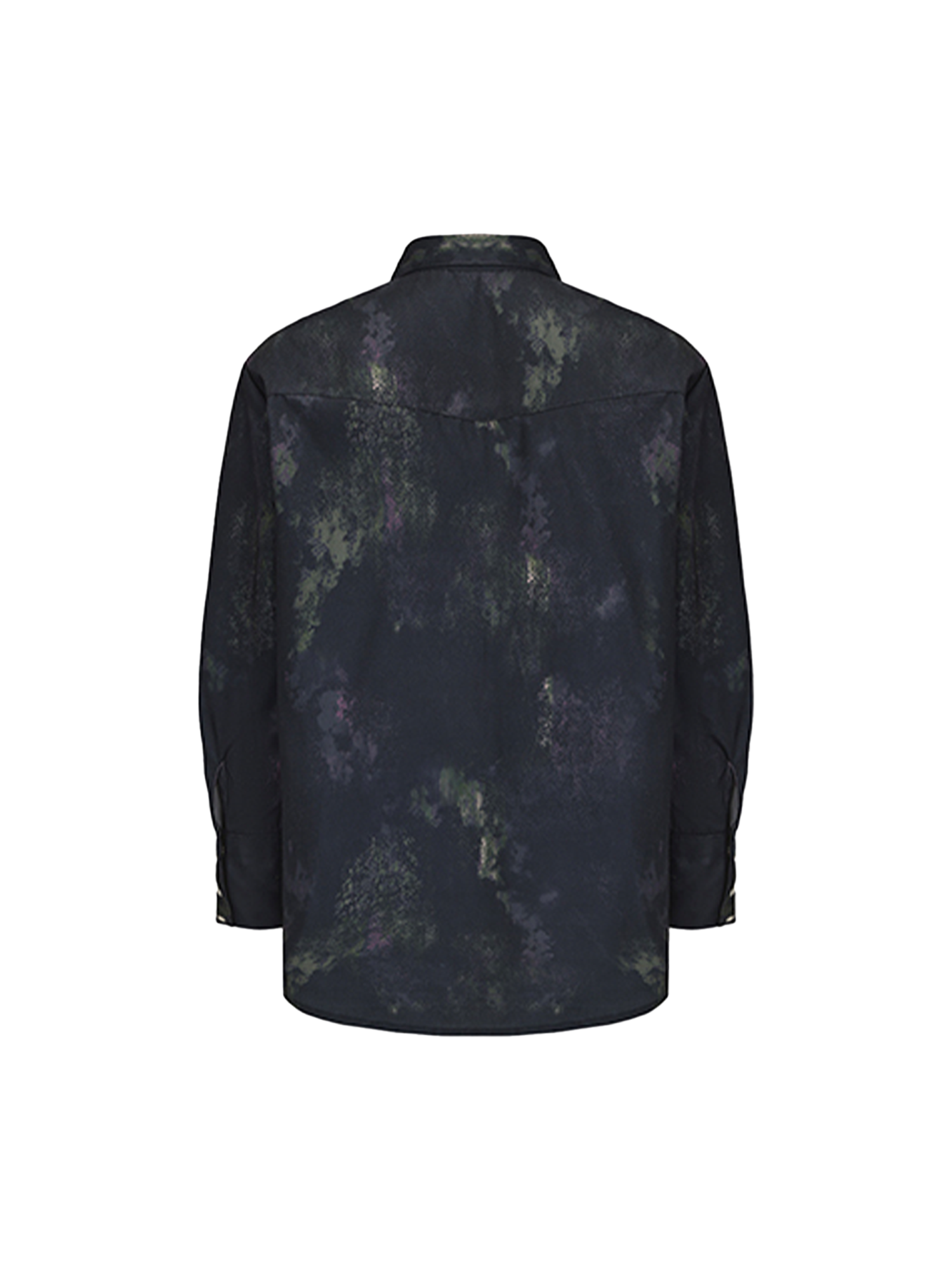CYCYCY Punk Mottled Court-Style Shirt