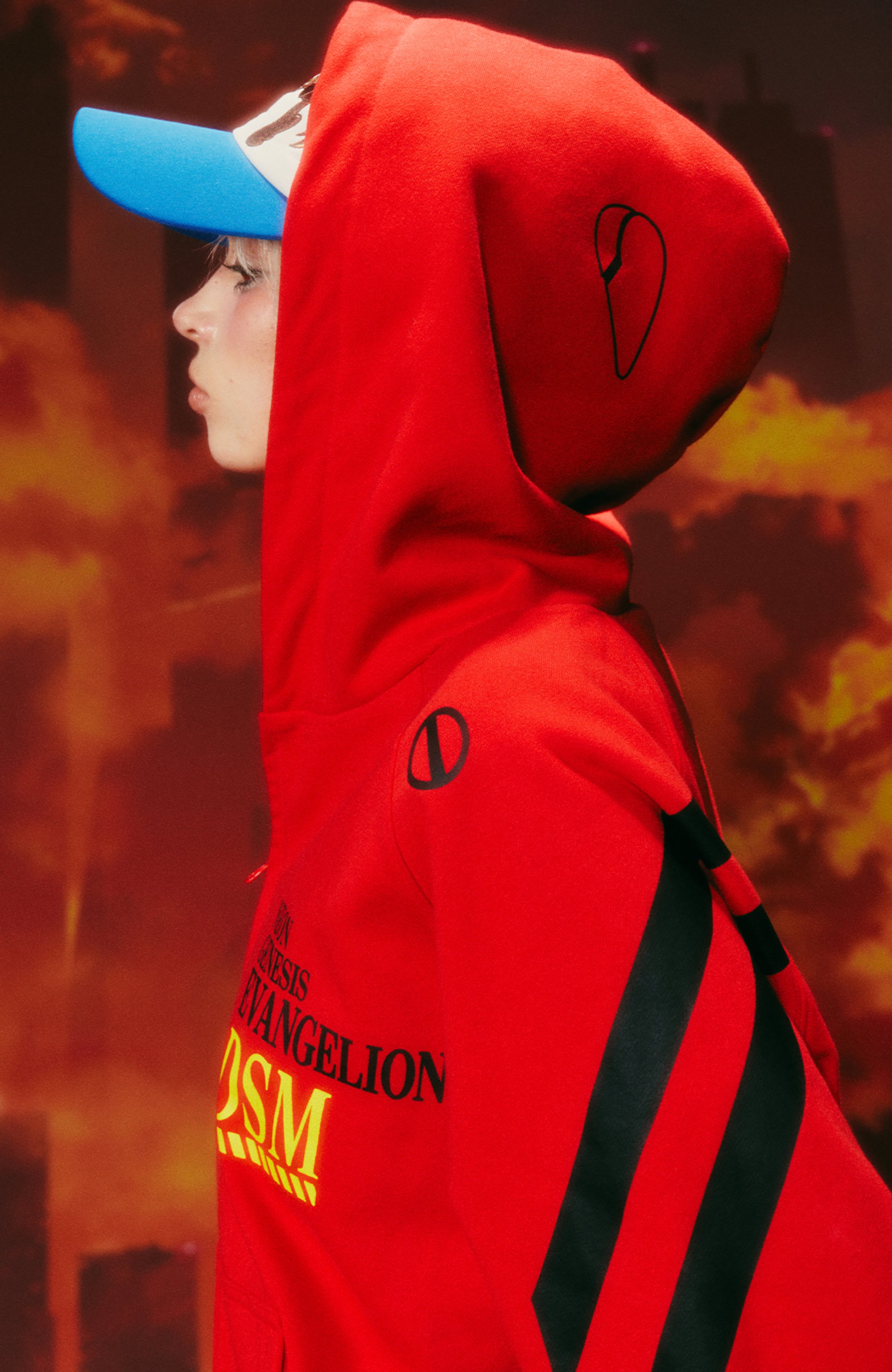 DONSMOKE x EVA Graphic Zipper Hoodie