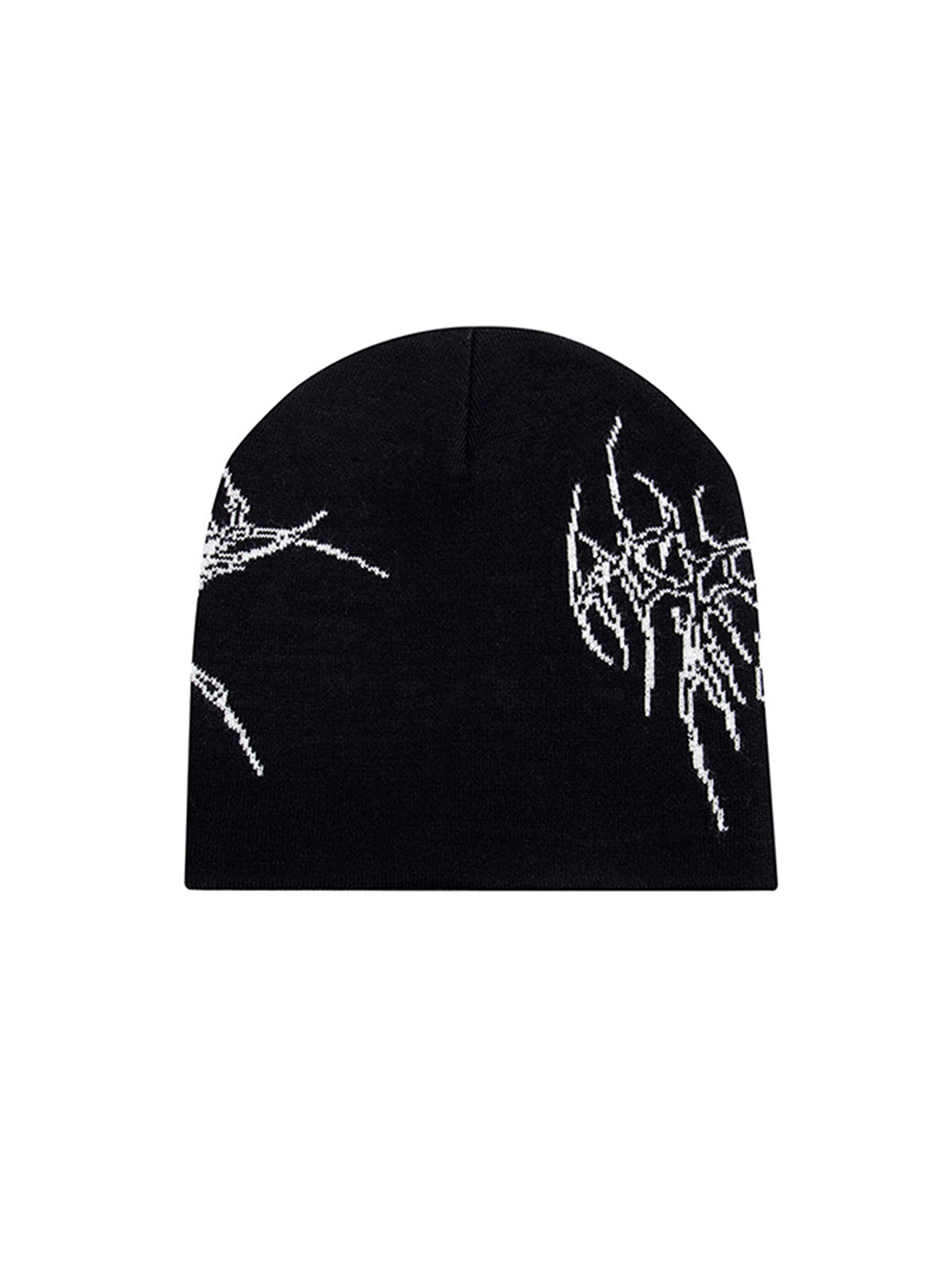 REBEL WAVE Bone Graphic Beanie