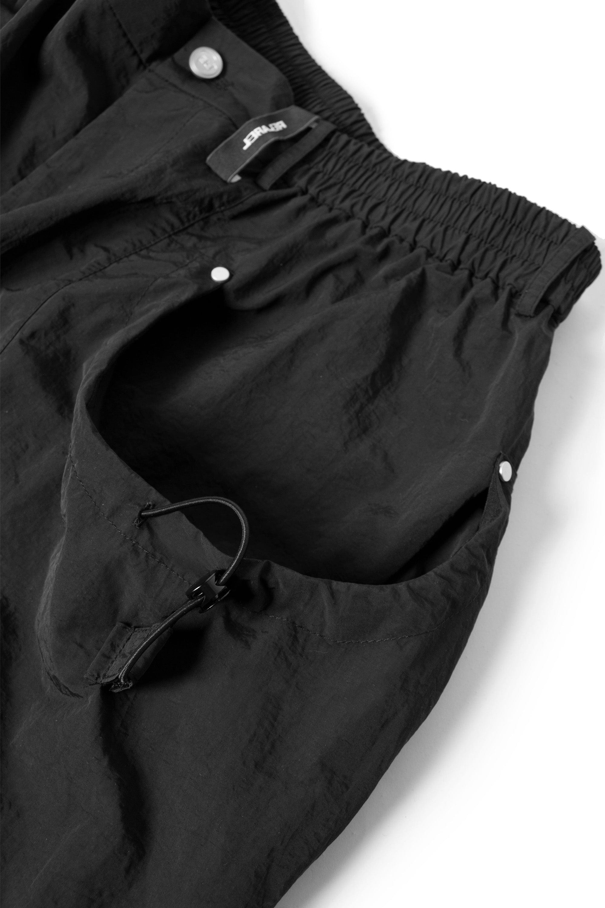 RELABEL The Scar Six-Pocket Draw-String Rivet Pants, premium urban and streetwear designers apparel on PROJECTISR.com, RELABEL