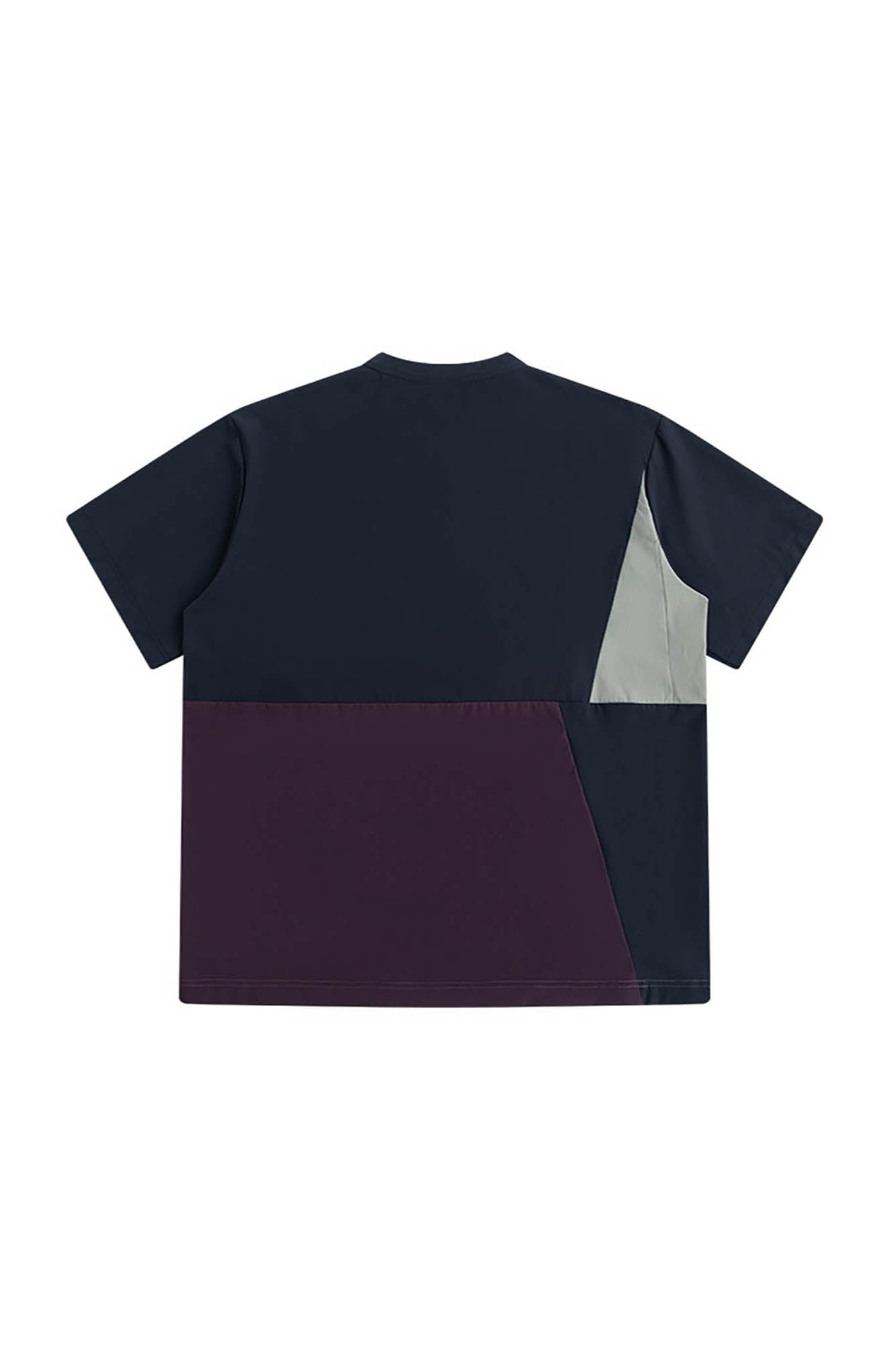 ENSHADOWER Urban Contrast Block Panelled T-Shirt, premium urban and streetwear designers apparel on PROJECTISR.com, ENSHADOWER