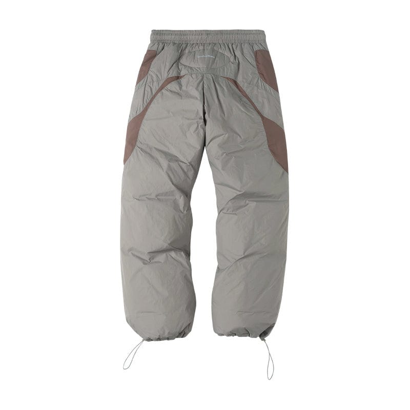 ENSHADOWER Spliced Splash-Proof Down Ski Pants, premium urban and streetwear designers apparel on PROJECTISR.com, ENSHADOWER