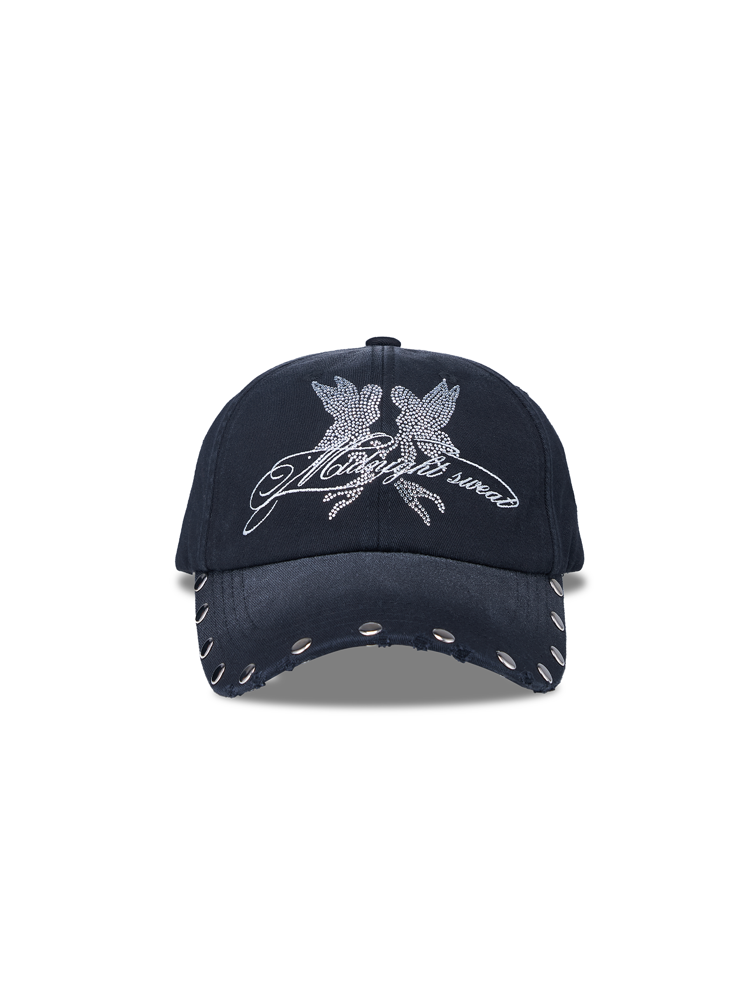 SANB Washed Angel Diamond Baseball Cap