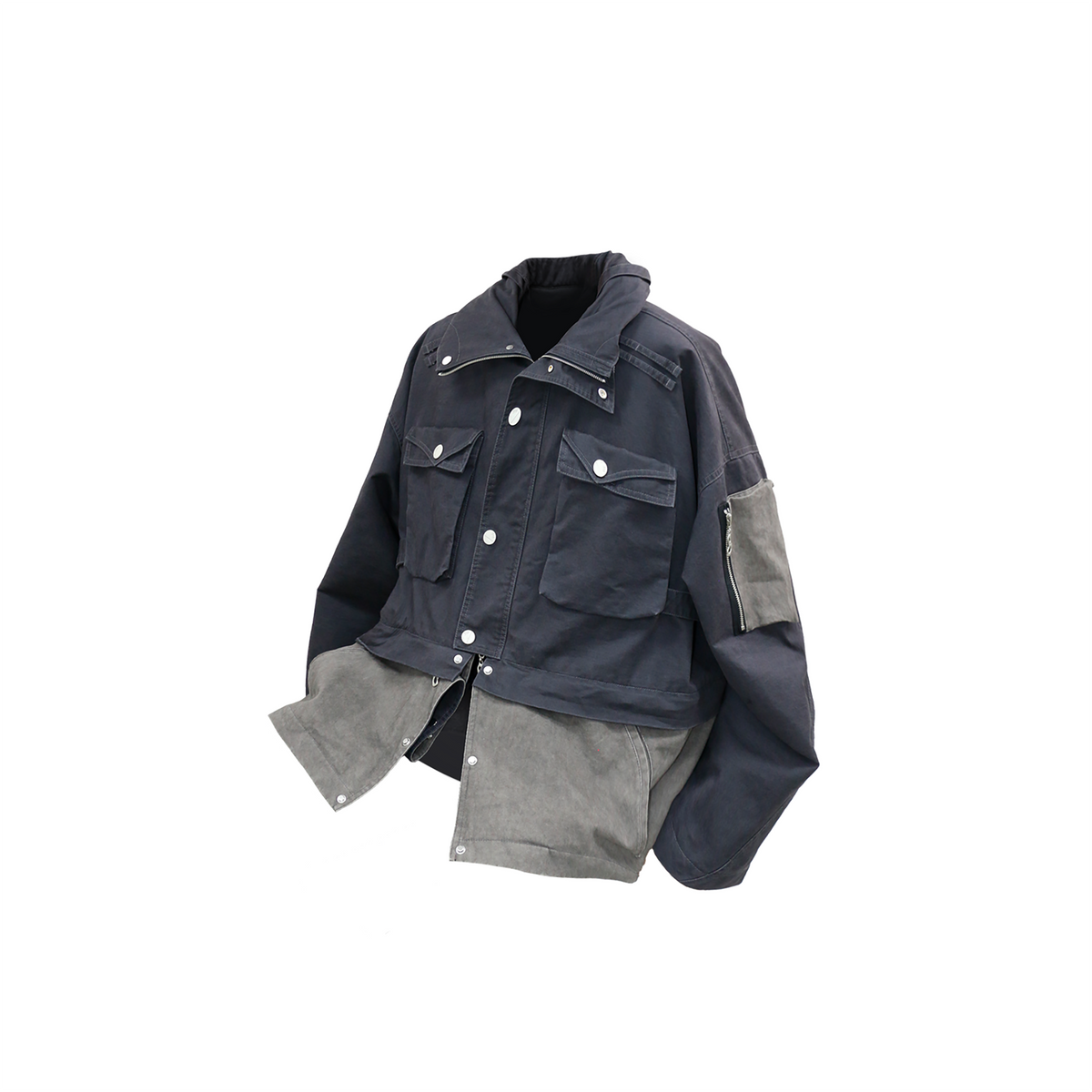 RELABEL Detachable Down-Liner Convertible Trench Coat, premium urban and streetwear designers apparel on PROJECTISR.com, RELABEL
