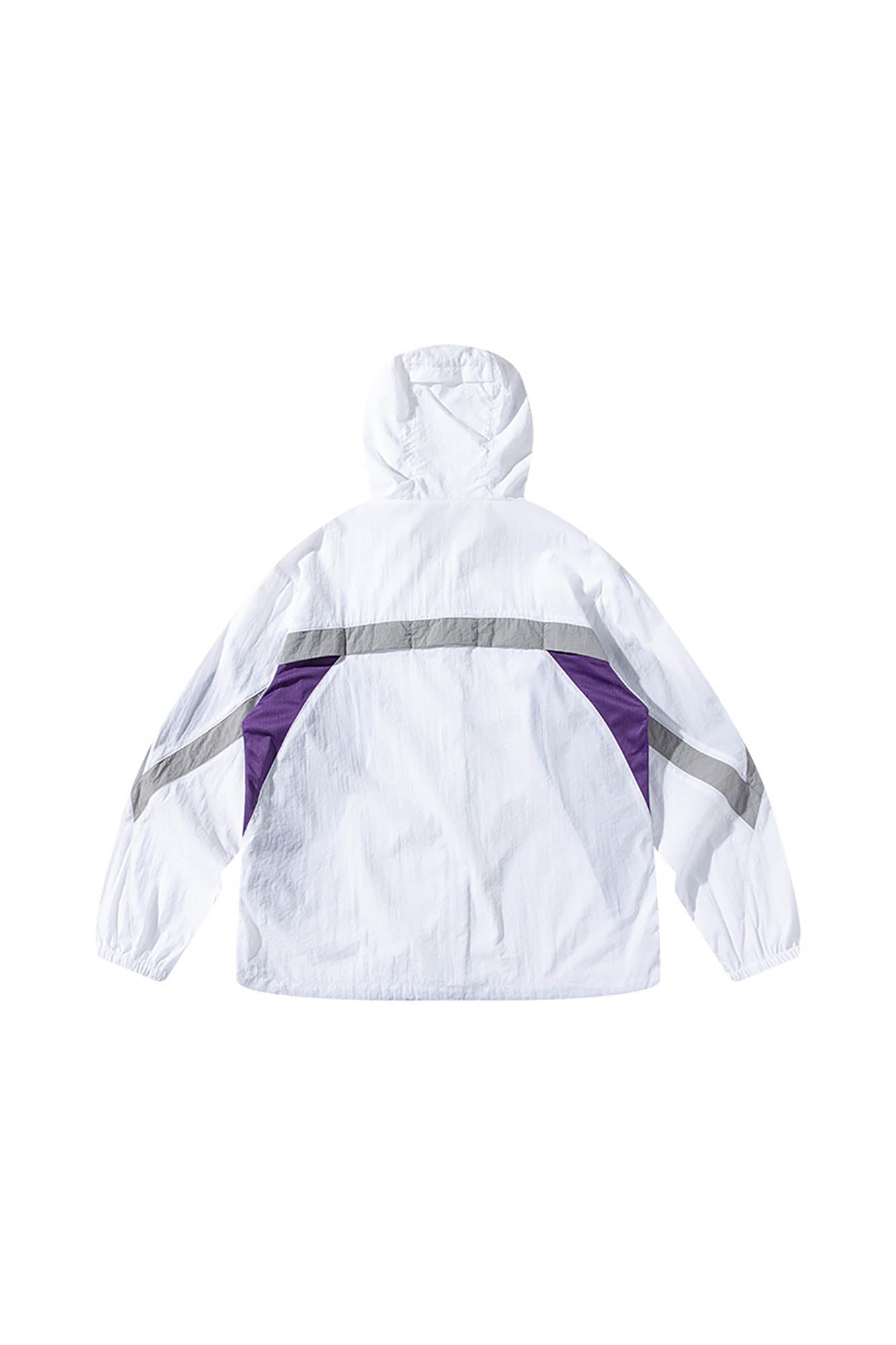 ENSHADOWER Spliced Mesh UV Protection Drawstring Jacket, premium urban and streetwear designers apparel on PROJECTISR.com, ENSHADOWER