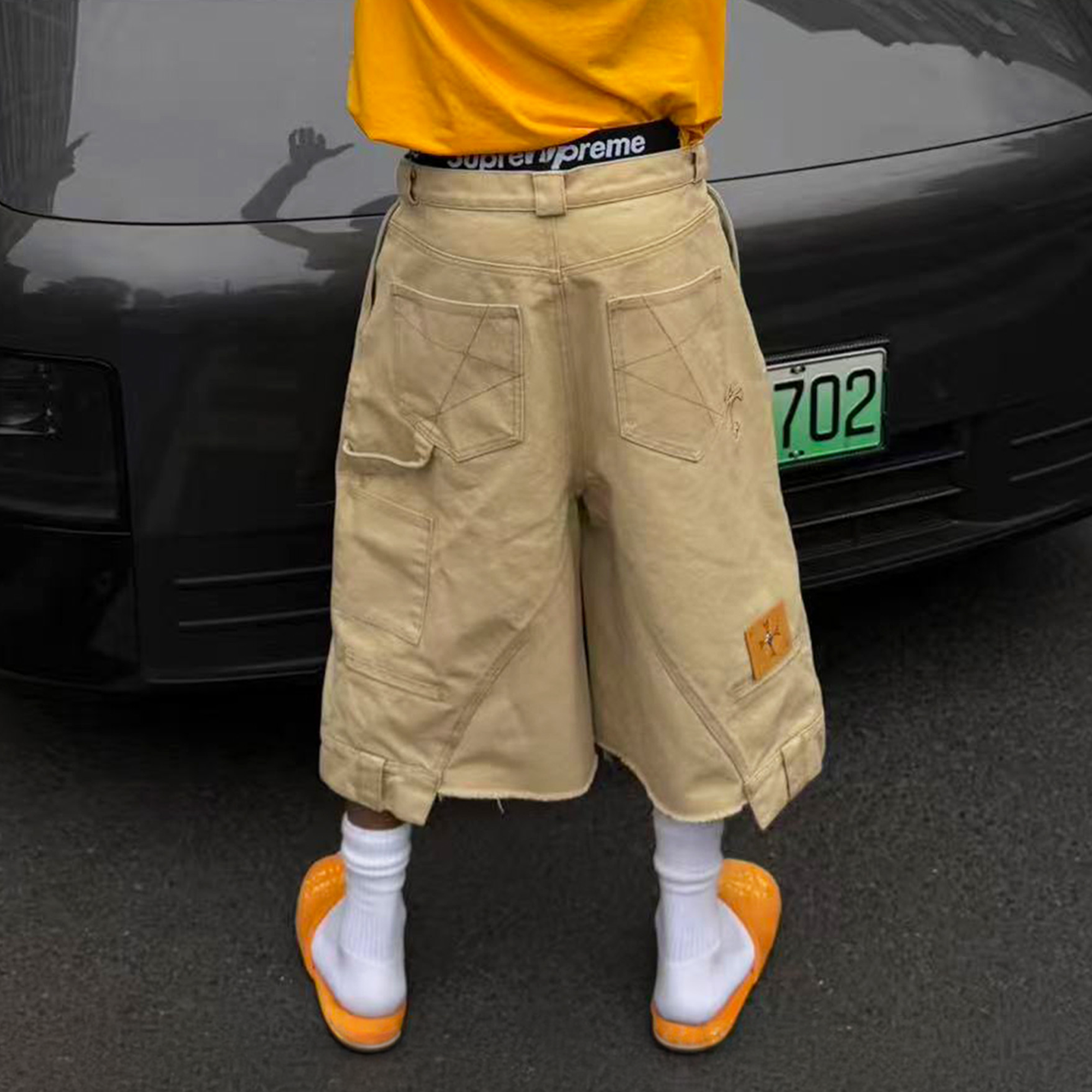 STEEPC Baggy Multi-Pocket Cargo Shorts, premium urban and streetwear designers apparel on PROJECTISR.com, STEEPC
