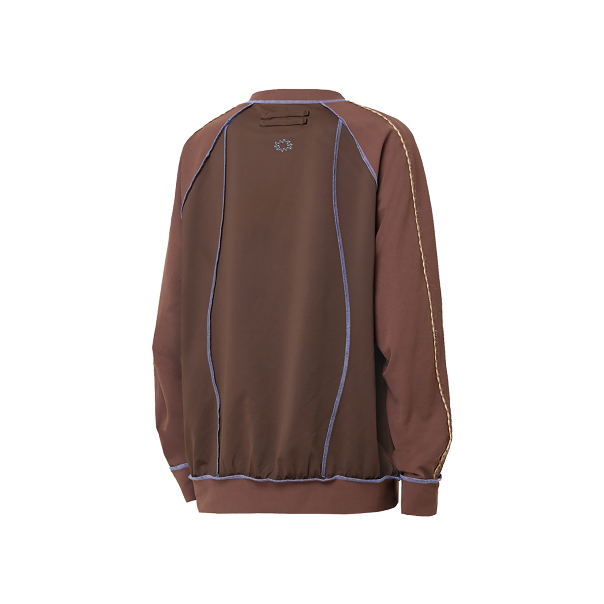 RELABEL Contrast Stitch Graphic Long-Sleeve Tee