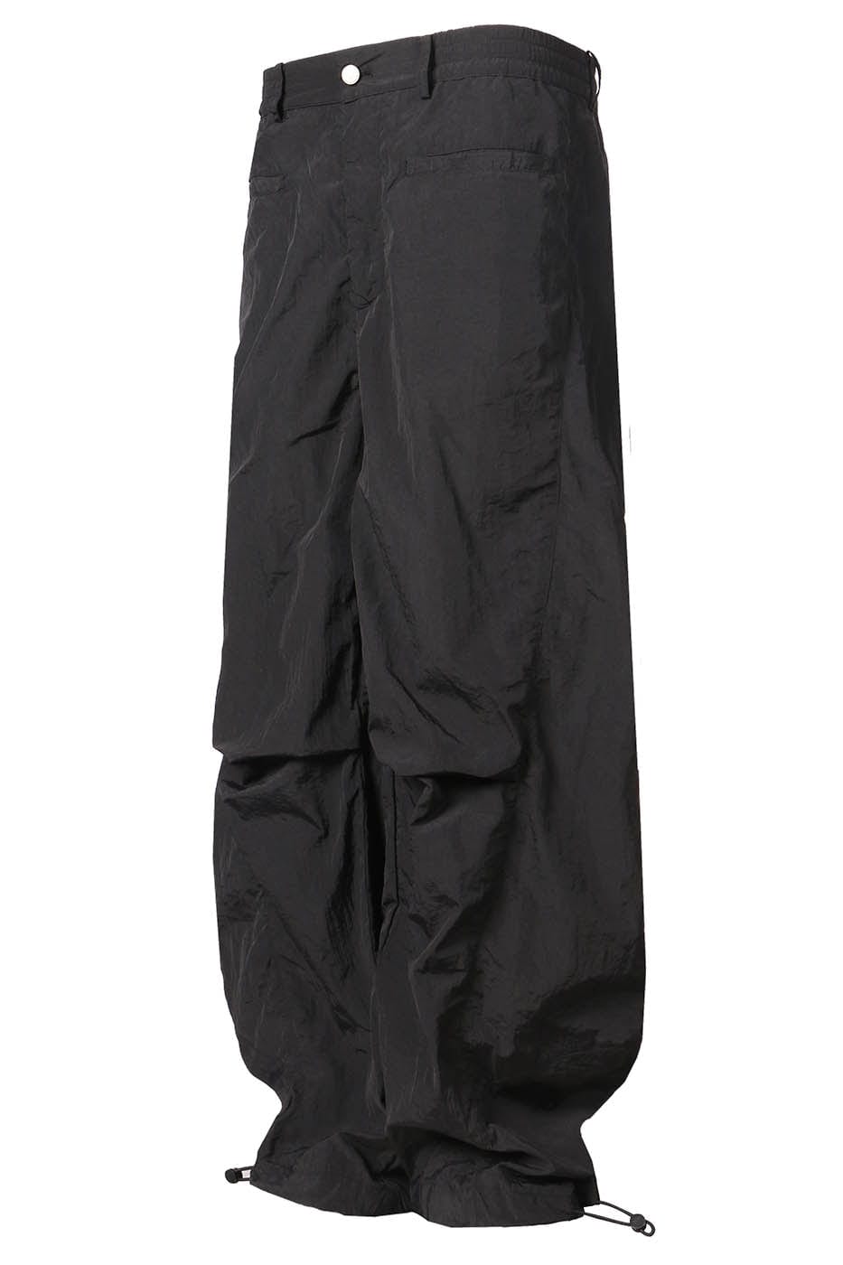 RELABEL Drawstring Pleated Wide-Leg Pants, premium urban and streetwear designers apparel on PROJECTISR.com, RELABEL