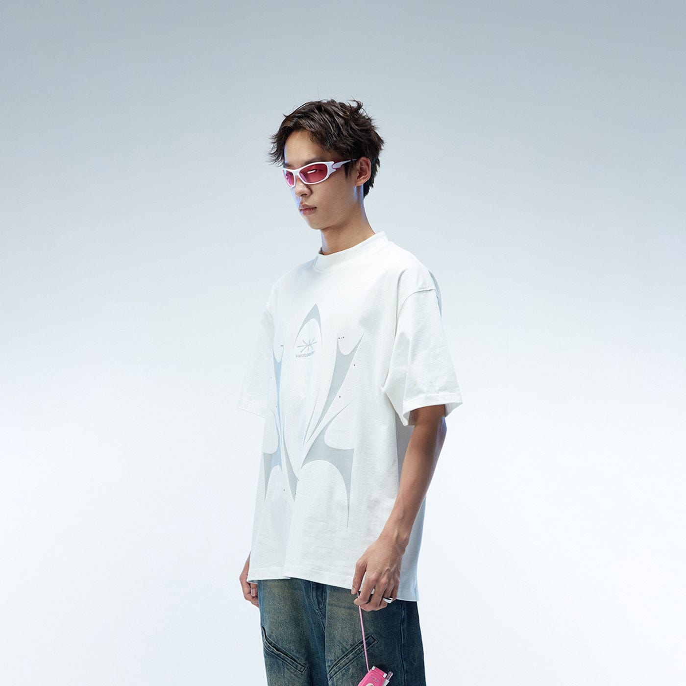 WHISTLEHUNTER Diamond Trimmed T-Shirt, premium urban and streetwear designers apparel on PROJECTISR.com, WHISTLEHUNTER