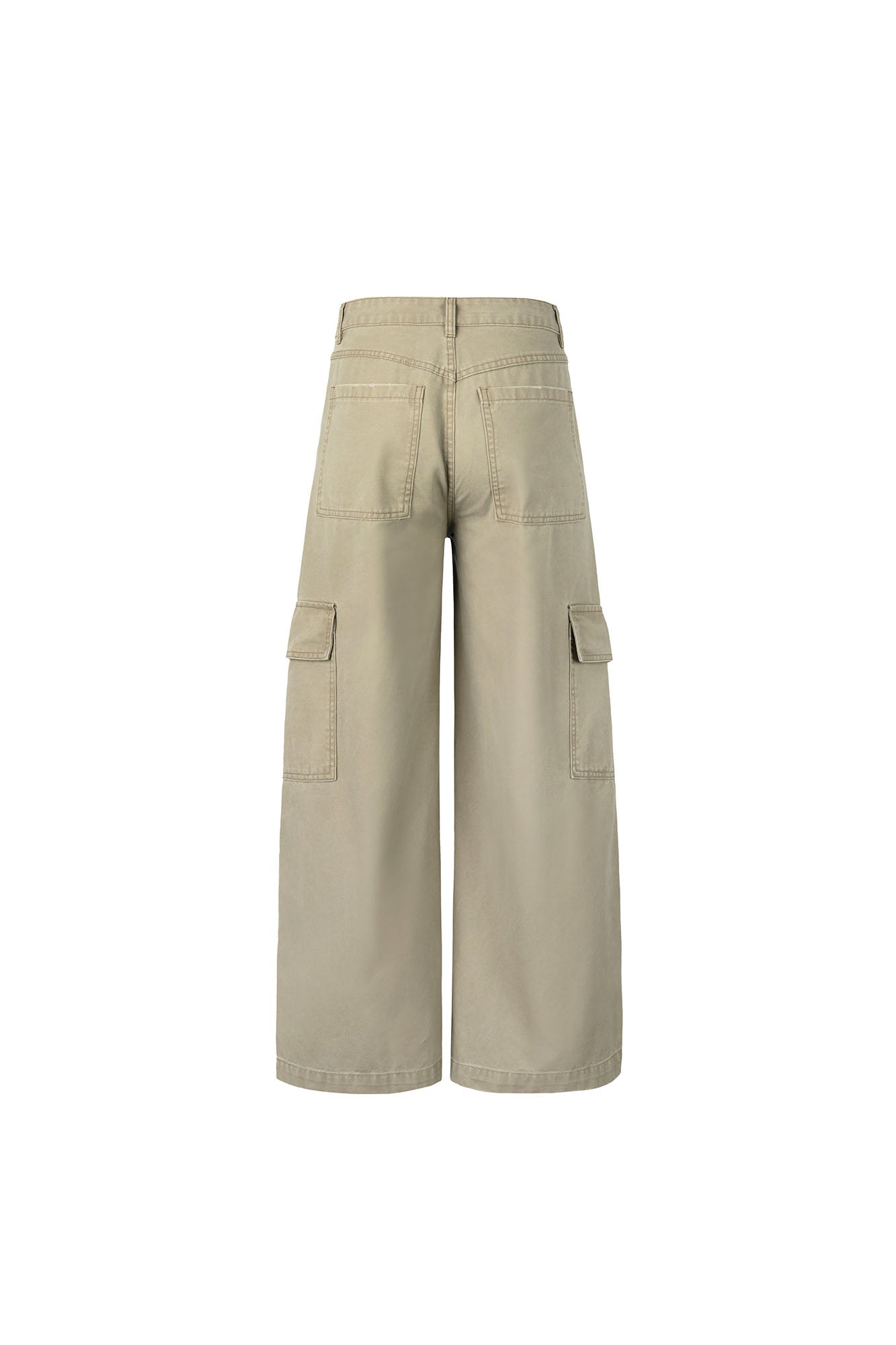 OKAYTHXBYE Pleated Utility Baggy Cargo Pants, premium urban and streetwear designers apparel on PROJECTISR.com, OKAYTHXBYE