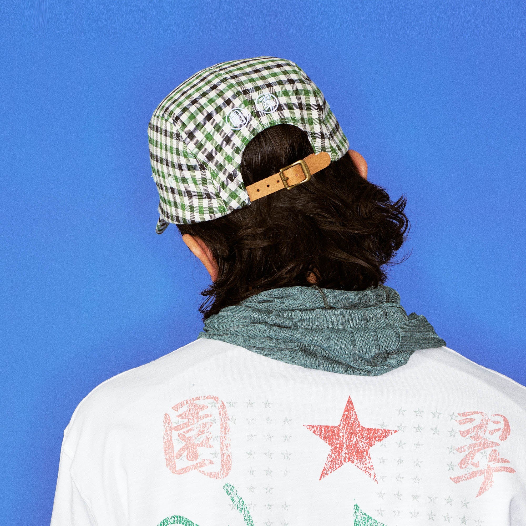 TRECLUB Plaid Patch Embroidered Cap, premium urban and streetwear designers apparel on PROJECTISR.com, TRECLUB