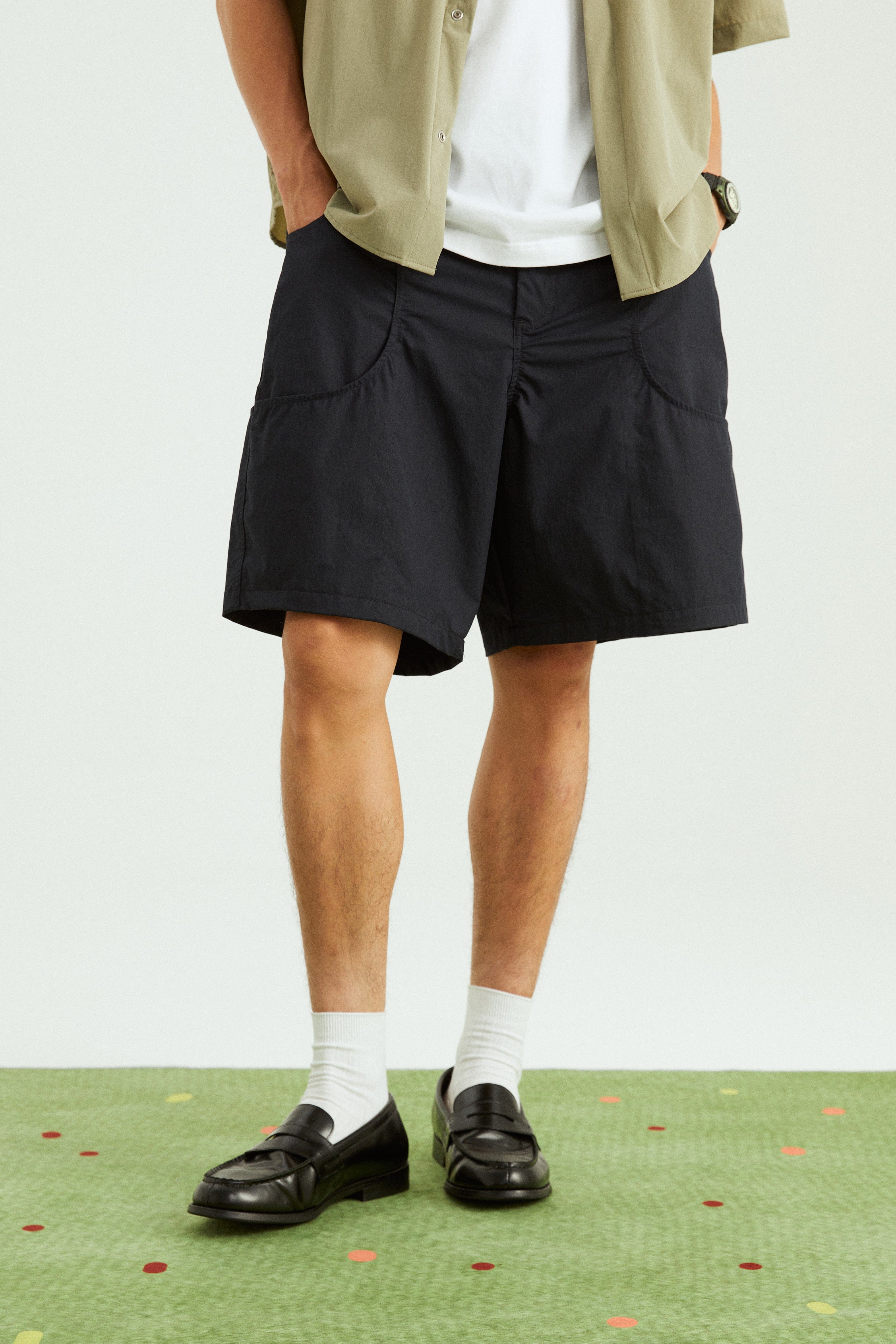 ONADAILYBASIS Layered Pocket Quick-Dry Outdoor Shorts, premium urban and streetwear designers apparel on PROJECTISR.com, ONADAILYBASIS