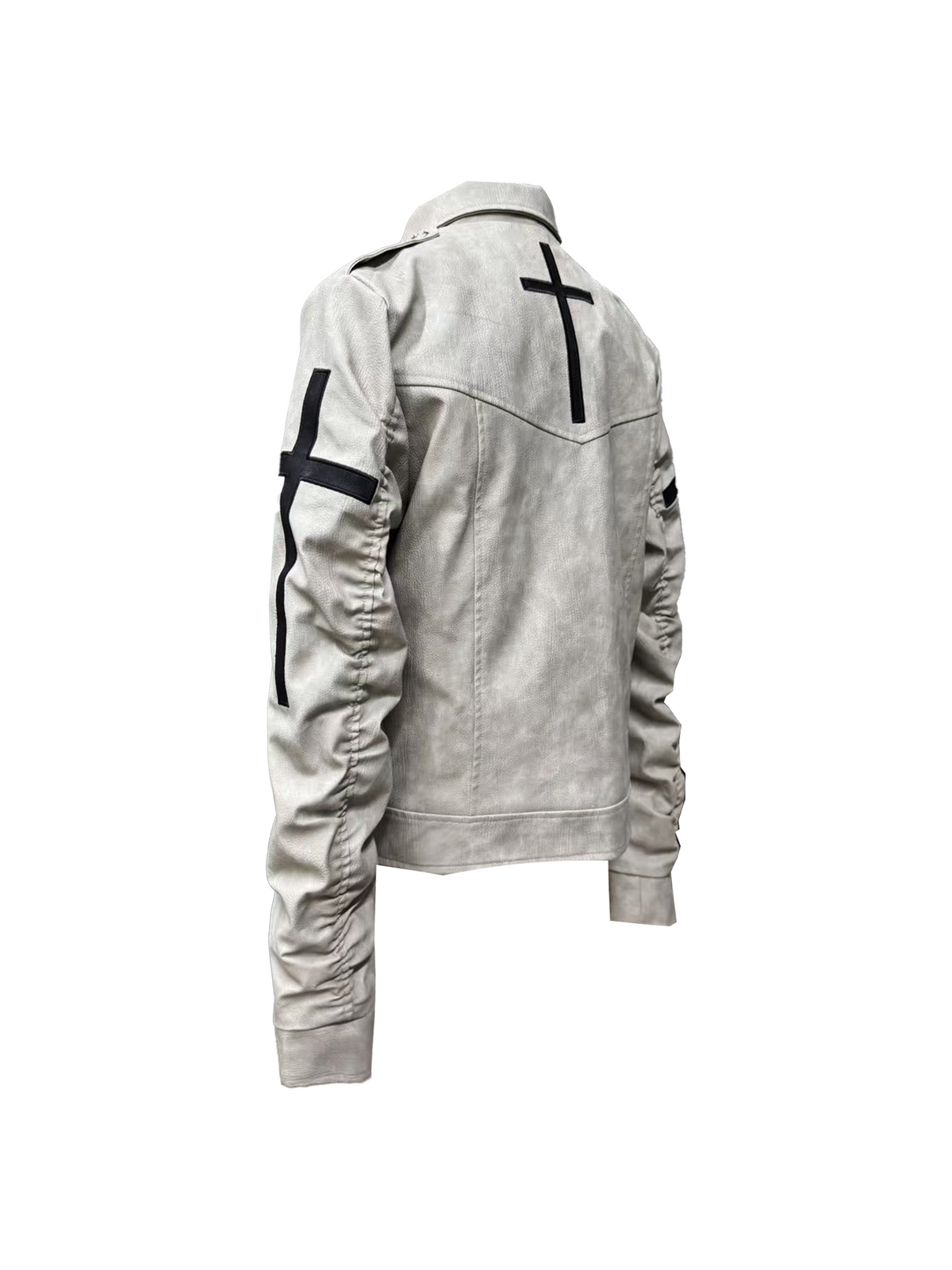 DETW Cross-Button Structured Coat