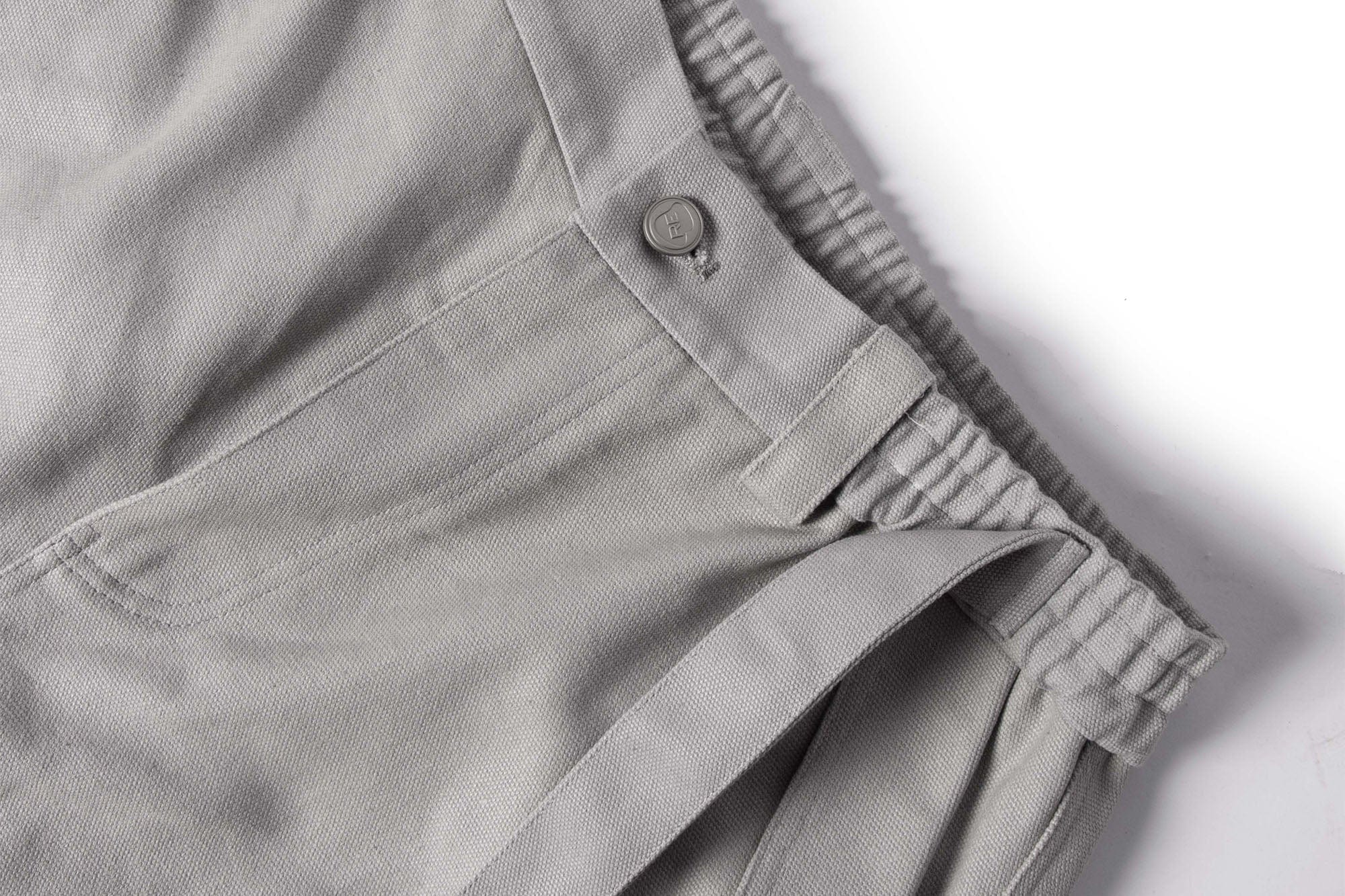 RELABEL Multi-Pocket Oversized Workwear Cargo Pants Gray, premium urban and streetwear designers apparel on PROJECTISR.com, RELABEL