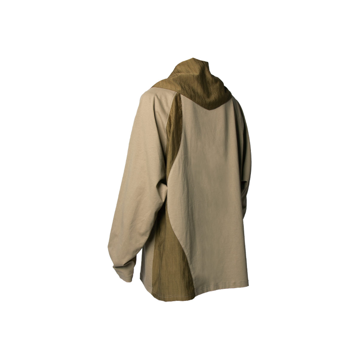 RELABEL Deconstructed Scarf Long-Sleeve Tee