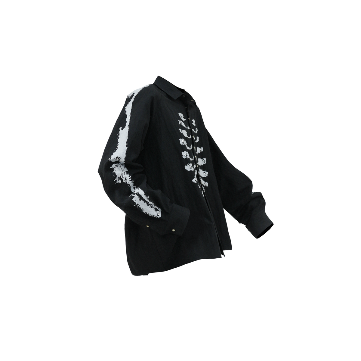 RELABEL Studded Oversized Long-Sleeve Shirt