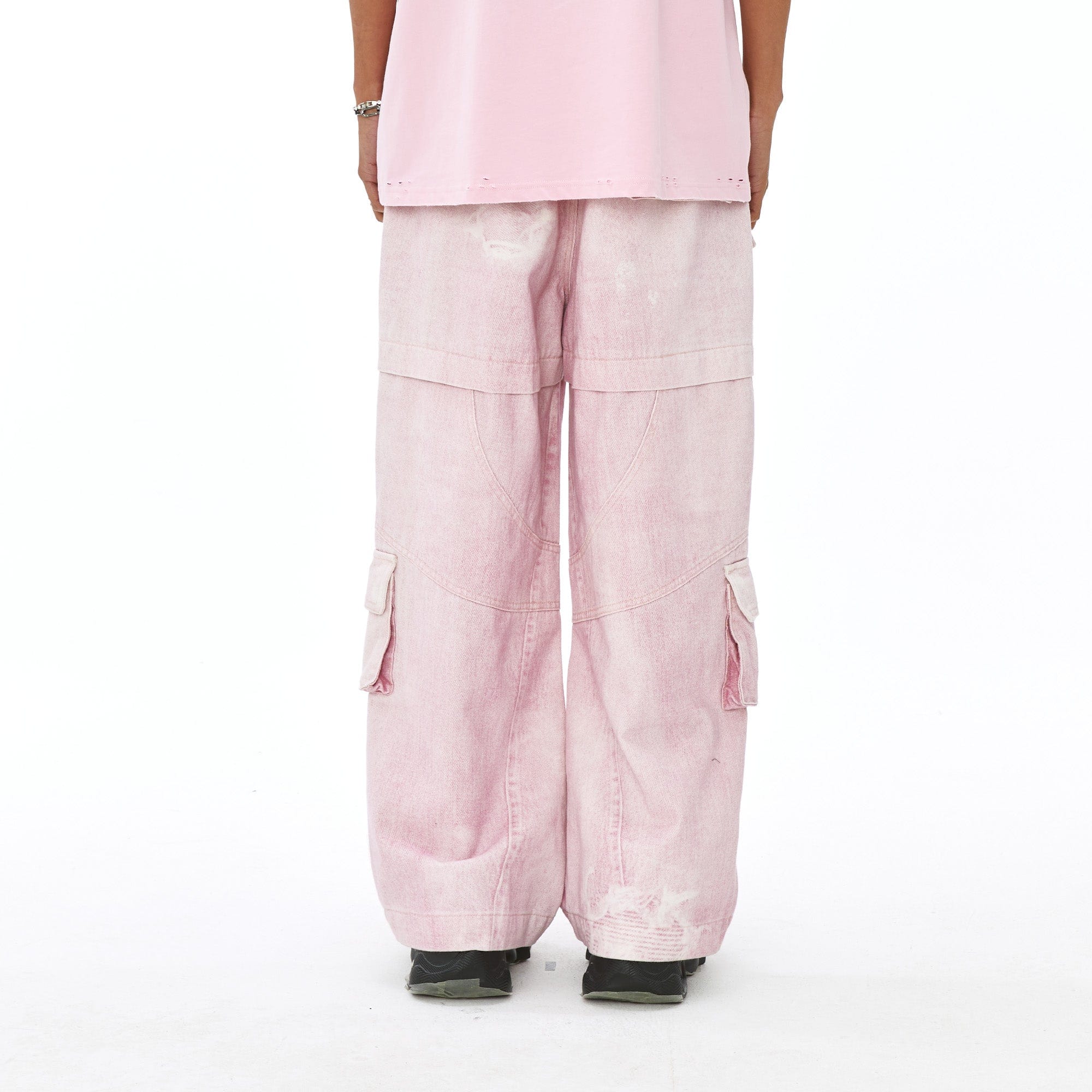 VANN VALRENCE Structural Multi-Pockets Cargo Jeans