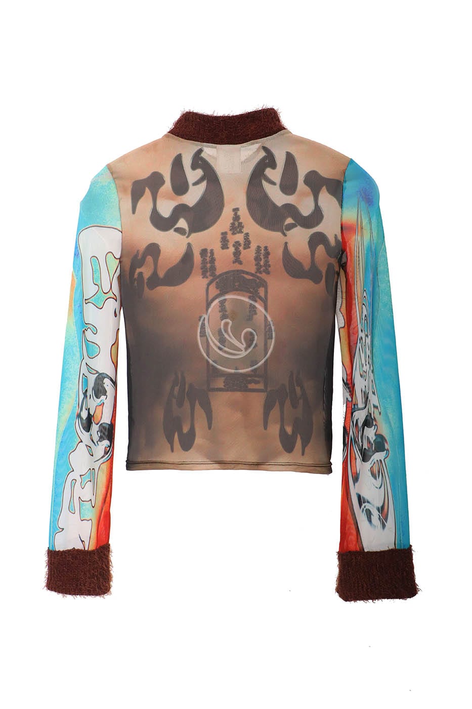EMBRYO Muscle Runes Mohair Turtleneck L/S Tee, premium urban and streetwear designers apparel on PROJECTISR.com, EMBRYO