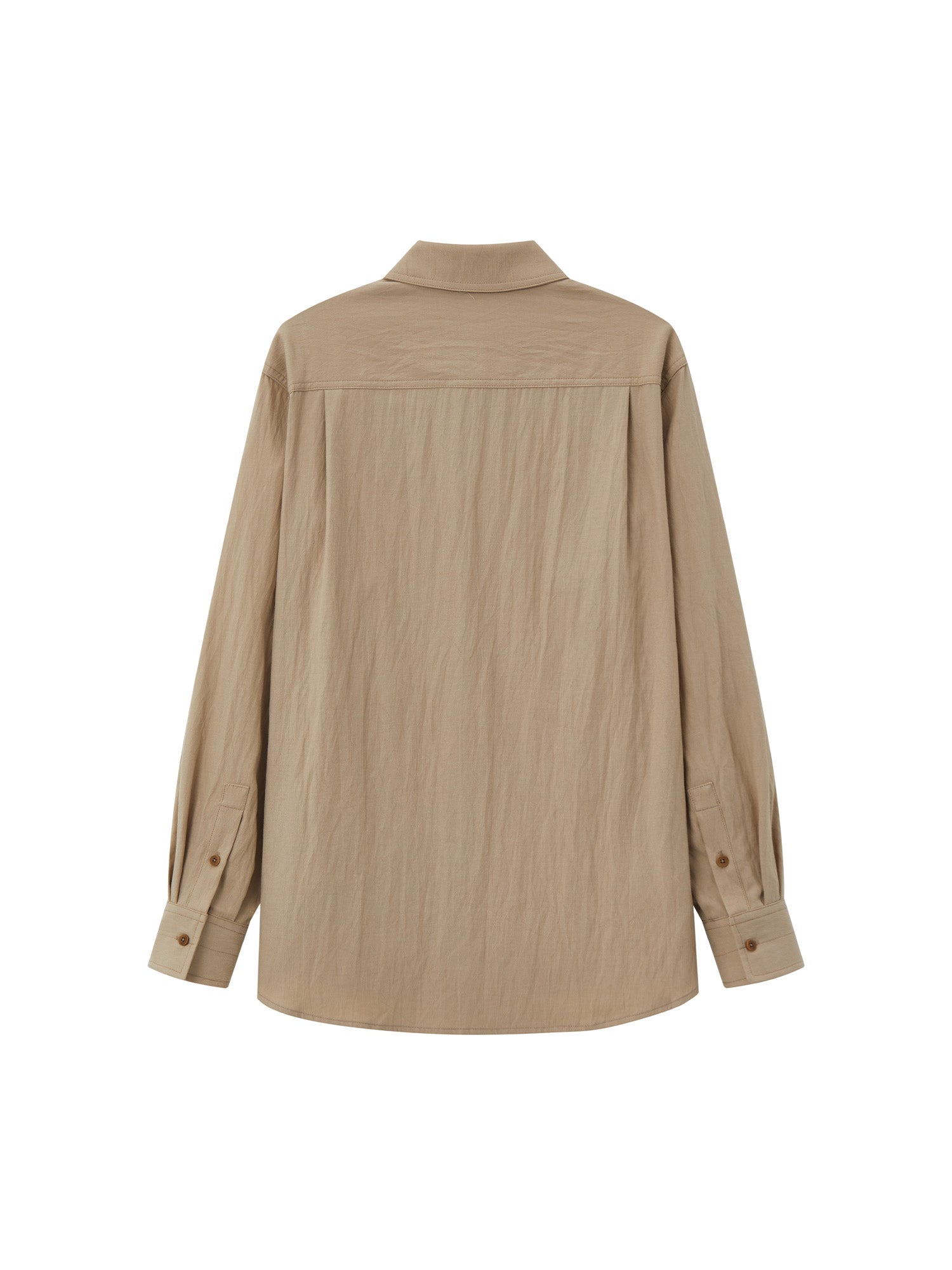 OPICLOTH Minimal Stitch Tencel-Blend Shirt, premium urban and streetwear designers apparel on PROJECTISR.com, OPICLOTH