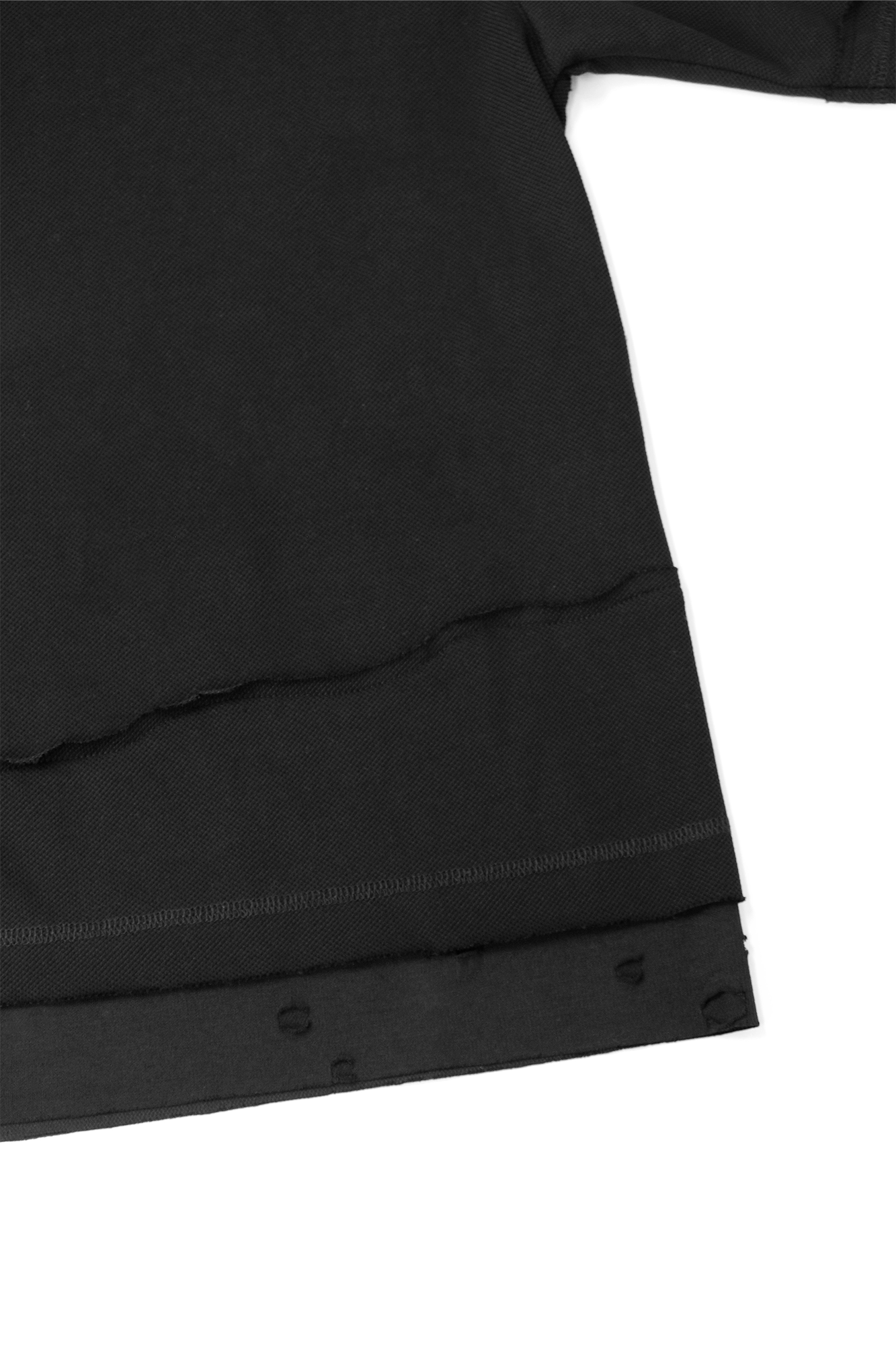 RELABEL Spliced Embroidered Polo Shirt, premium urban and streetwear designers apparel on PROJECTISR.com, RELABEL