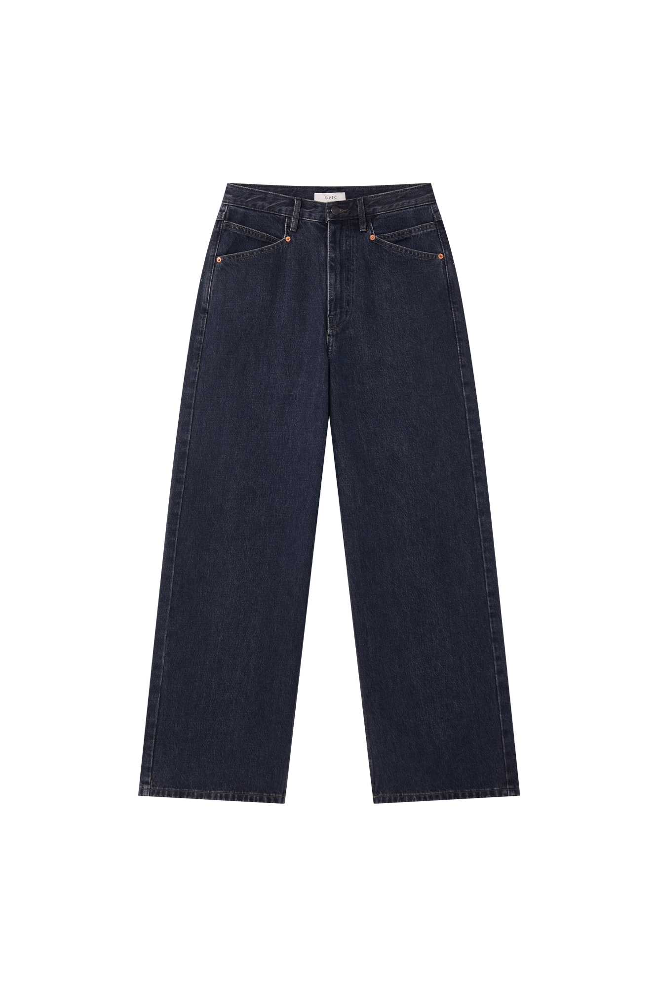 OPICLOTH Retro Washed Straight-Leg Jeans, premium urban and streetwear designers apparel on PROJECTISR.com, OPICLOTH