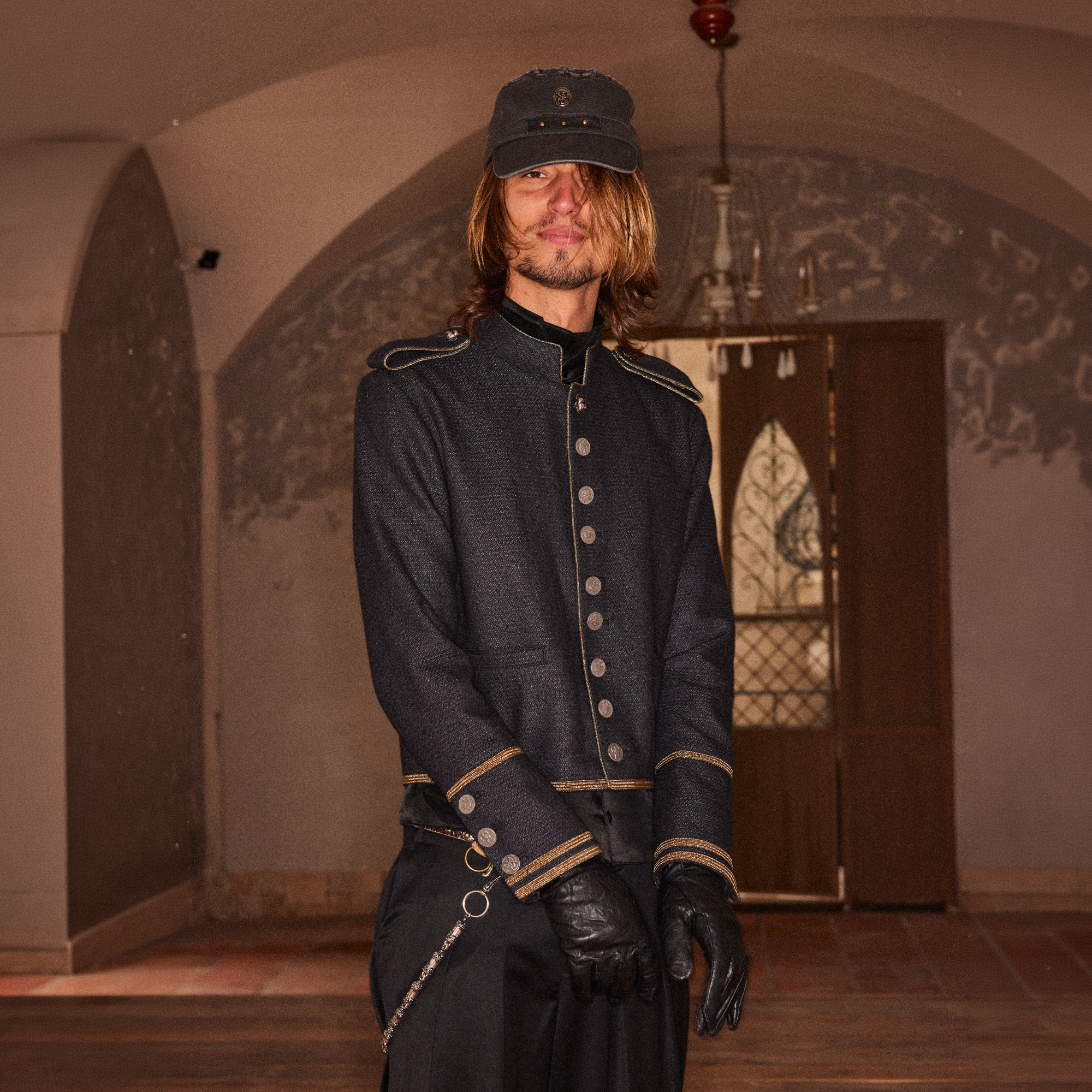 RICHILL Regal Button-Up Wool Court Jacket, premium urban and streetwear designers apparel on PROJECTISR.com, RICHILL