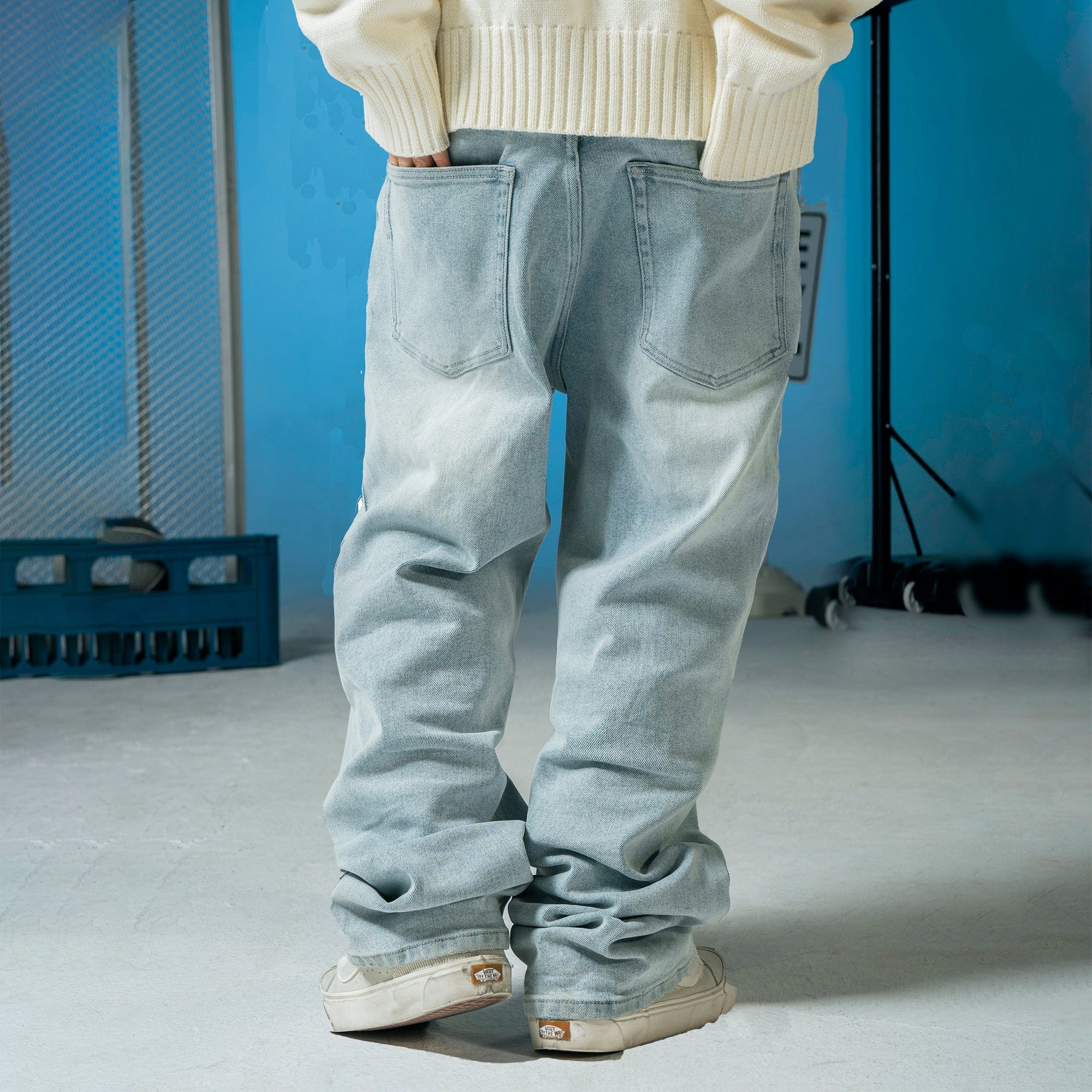 MAKEMORE The Classic Washed Jeans, premium urban and streetwear designers apparel on PROJECTISR.com, MAKEMORE